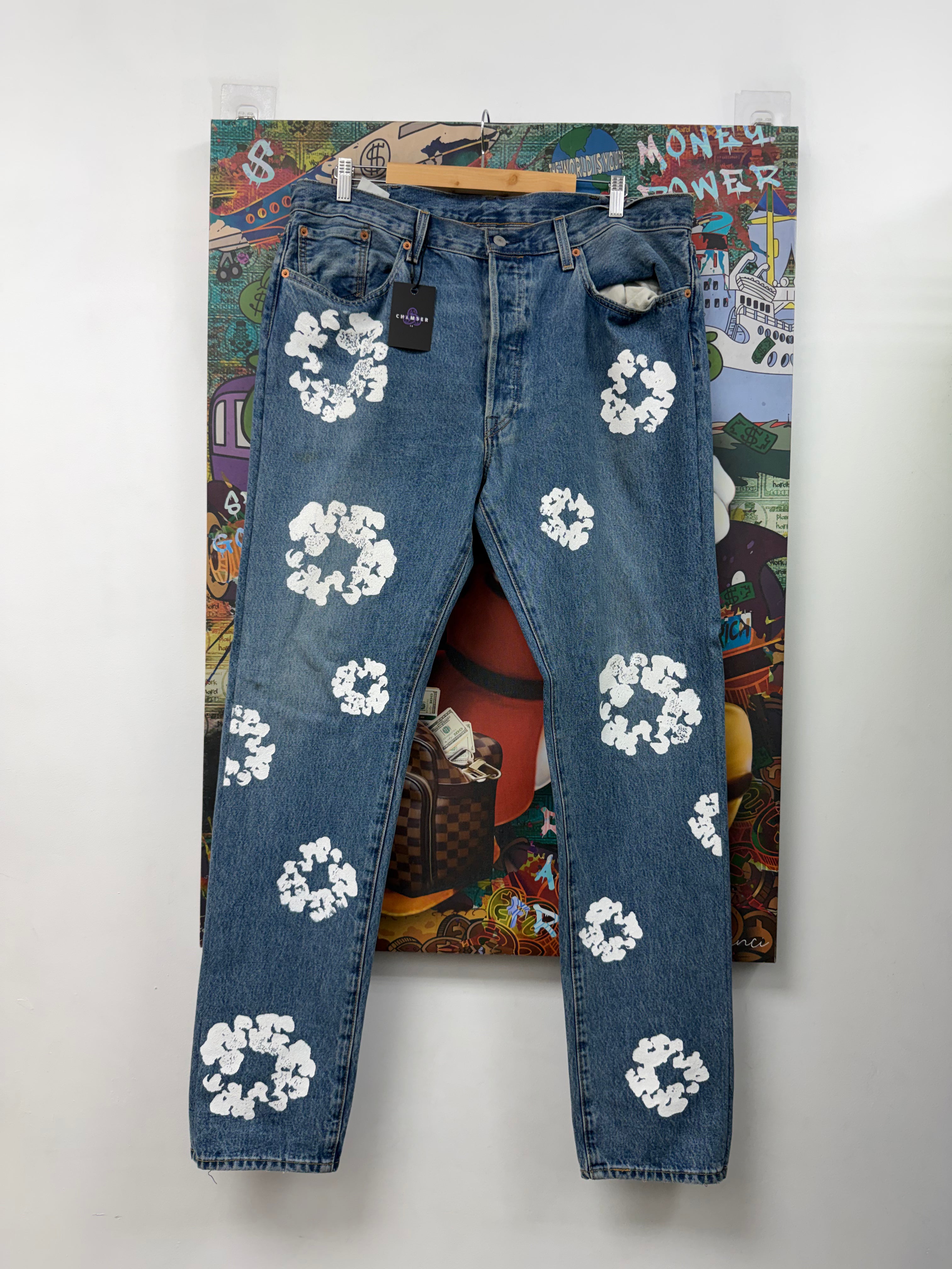 Denim Tears Light Wash Jeans