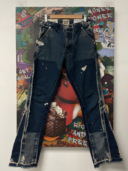 Gallery Dept Carpenter Flare Jeans Navy Used