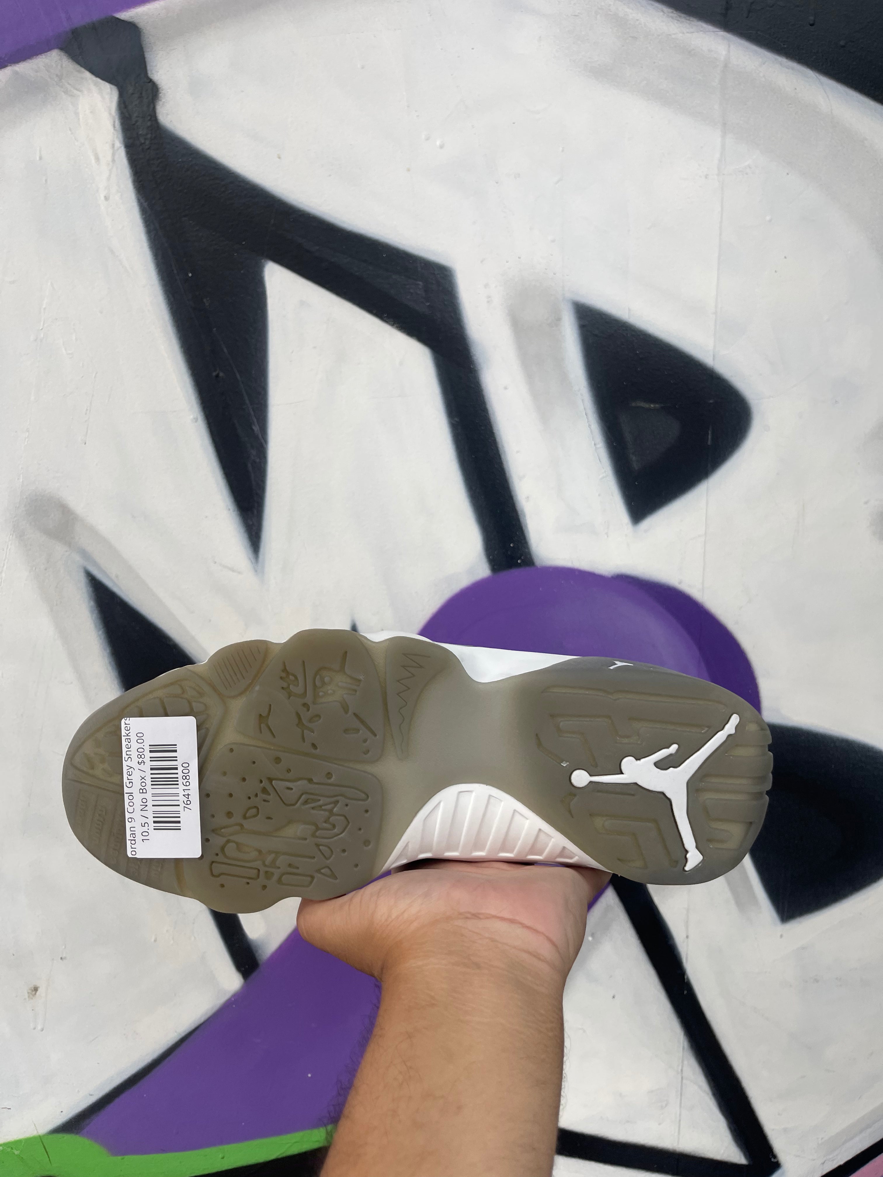 Jordan 9 Cool Grey Sneakers