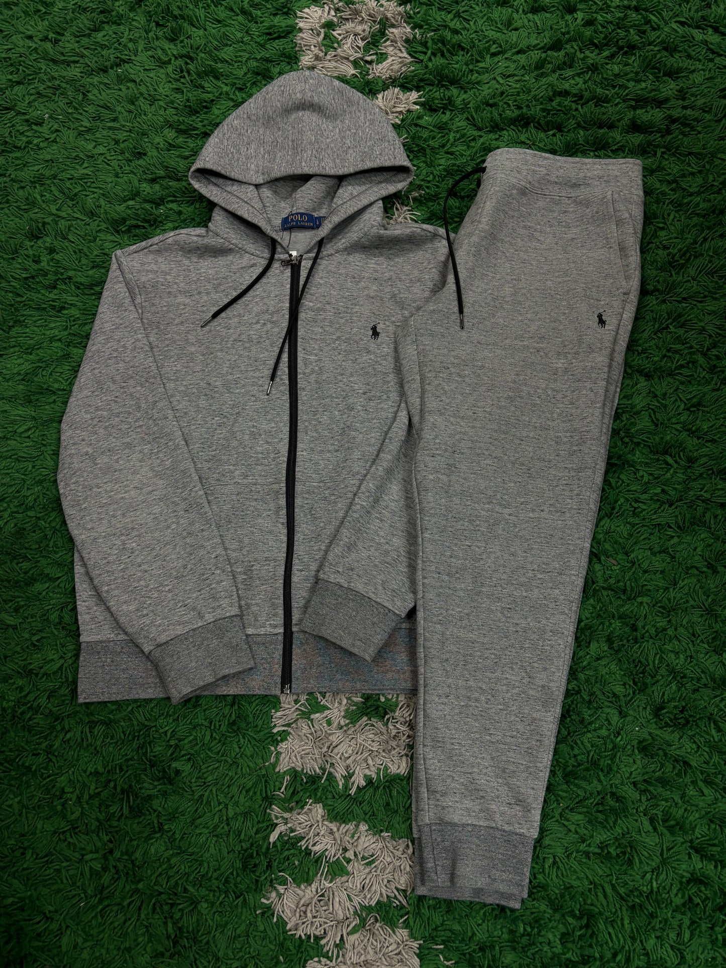 Polo Sweatsuit Grey  Used Large