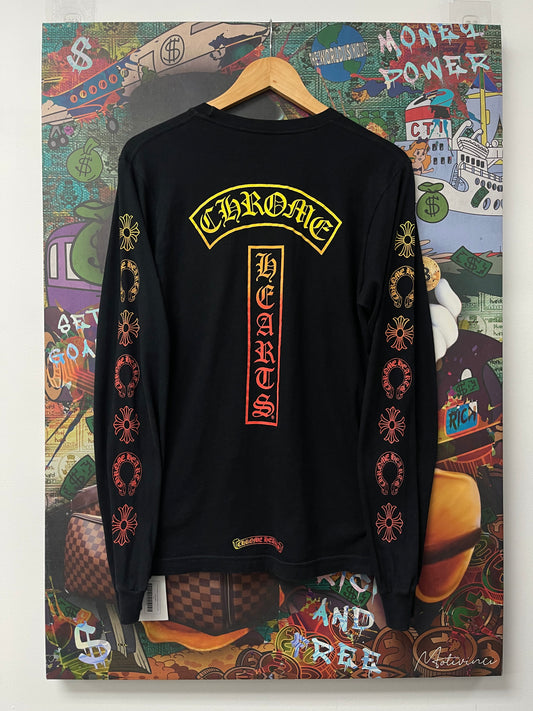 Chrome Hearts LS T-Bar Black Gradient Used