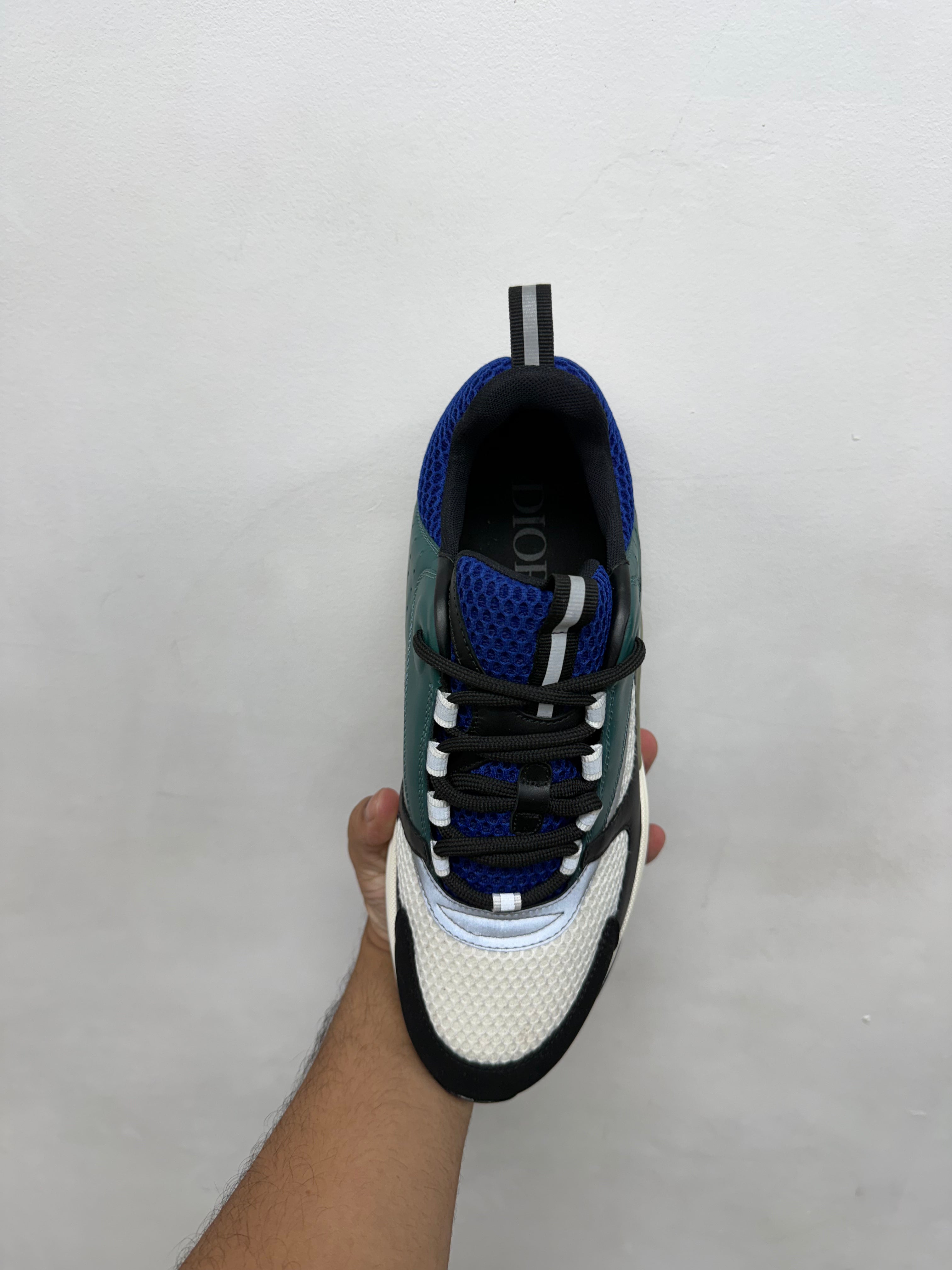 Dior B22 Teal Green Sneakers