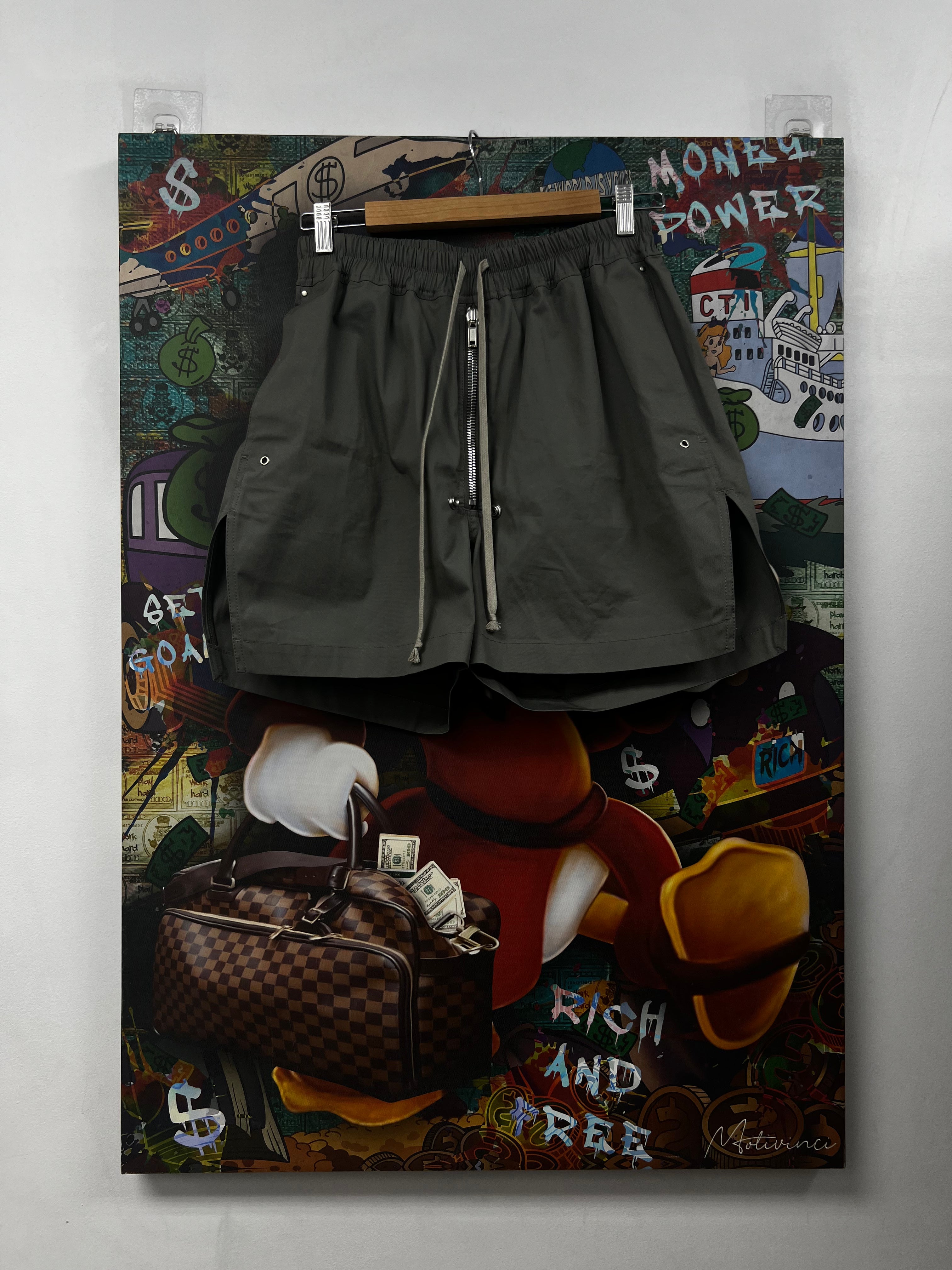 Rick Owens Euca Cargo Bella (46) Shorts