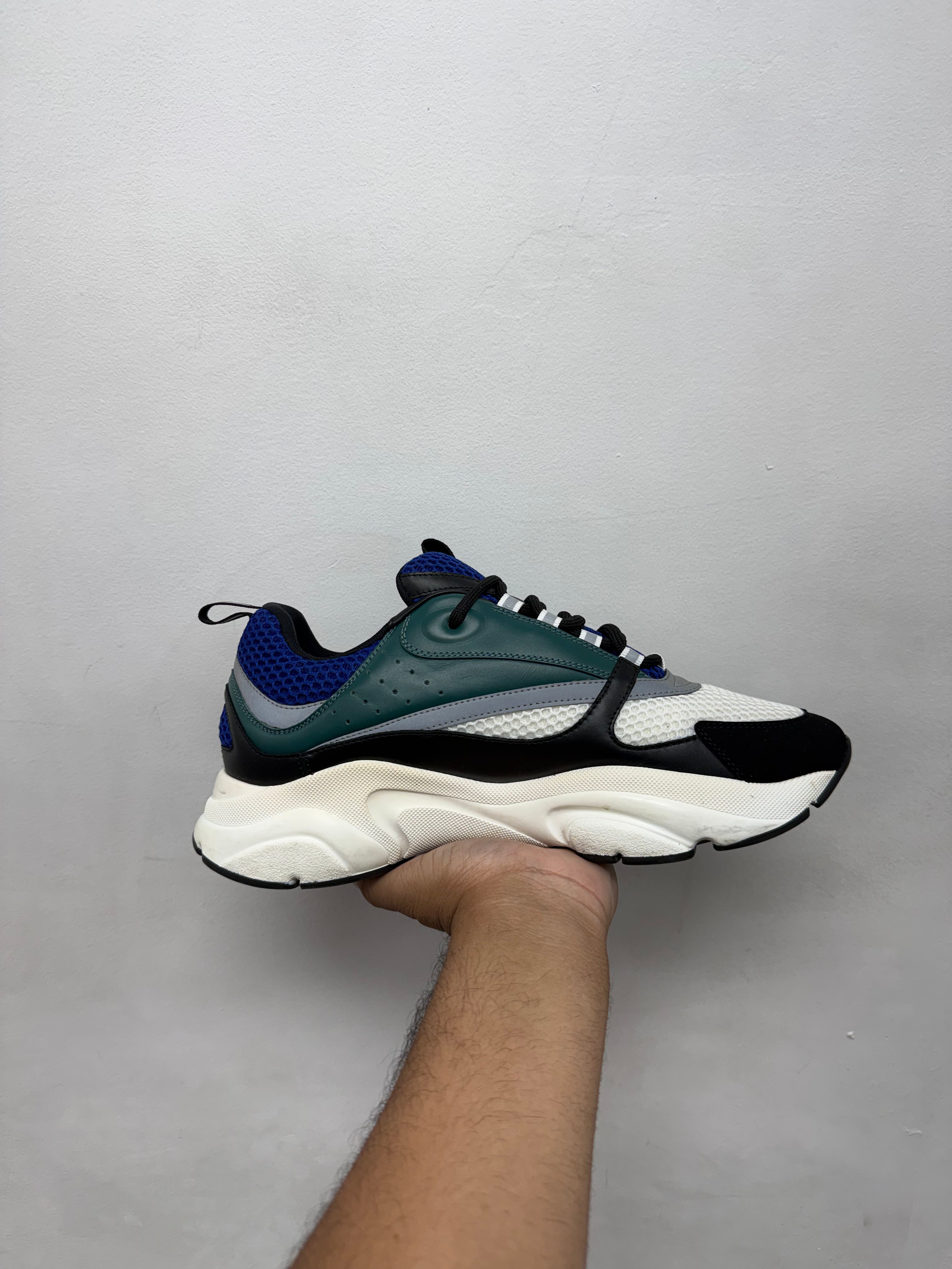 Dior B22 Teal Green Sneakers