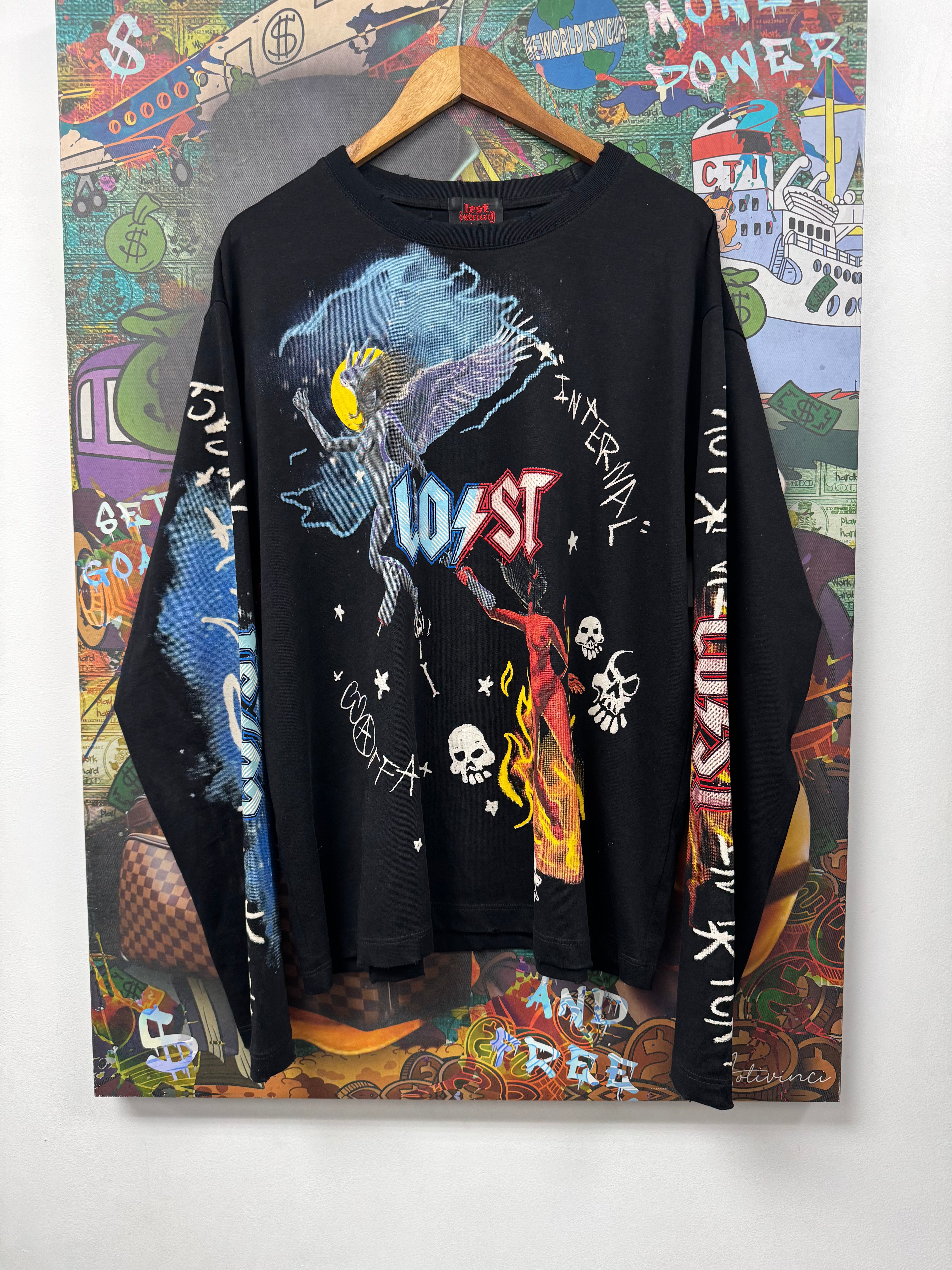 Lost Intricacy Heaven Or Hell Black Long Sleeve