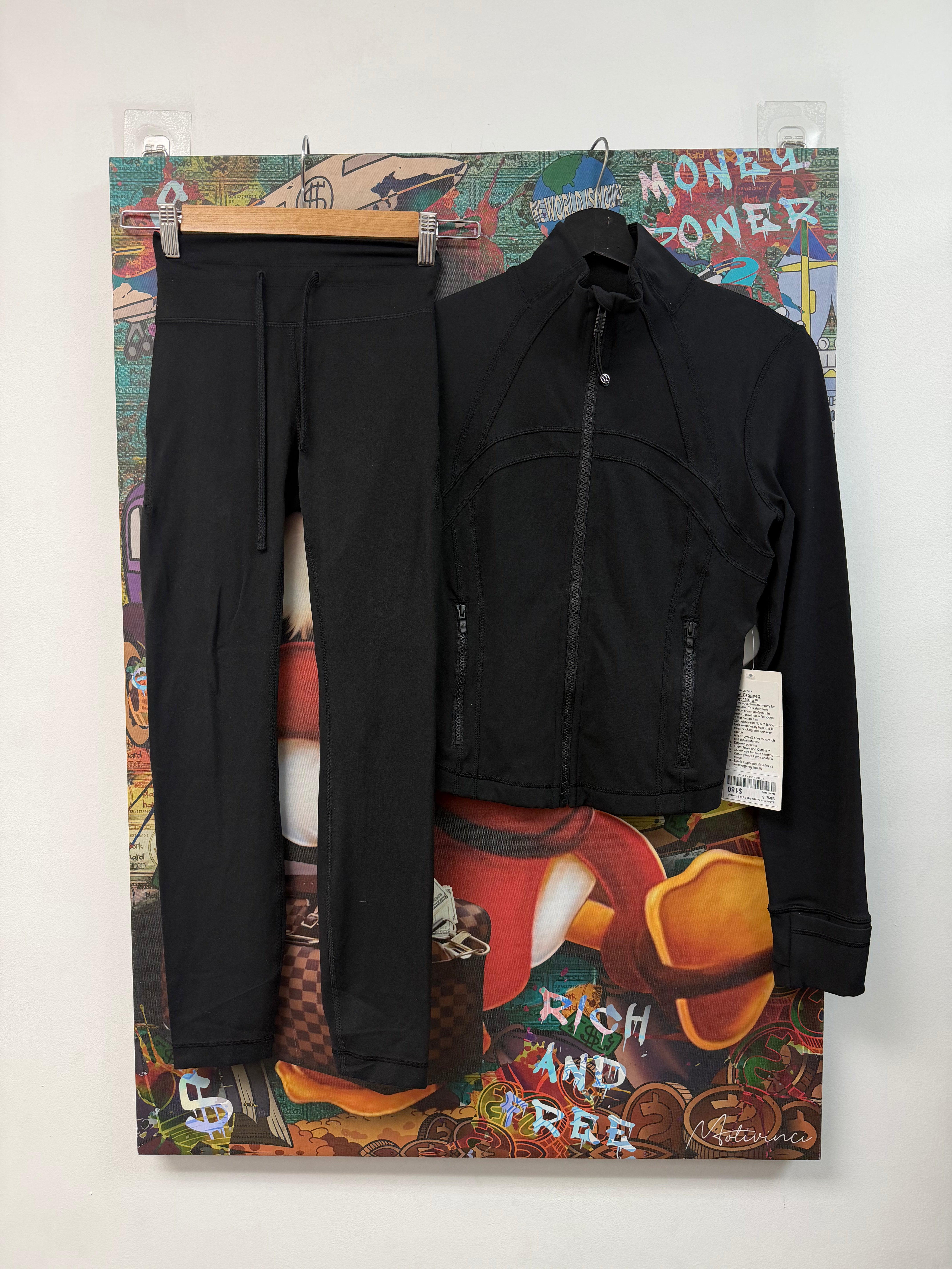 Lululemon Female Set Black Sweatsuit
