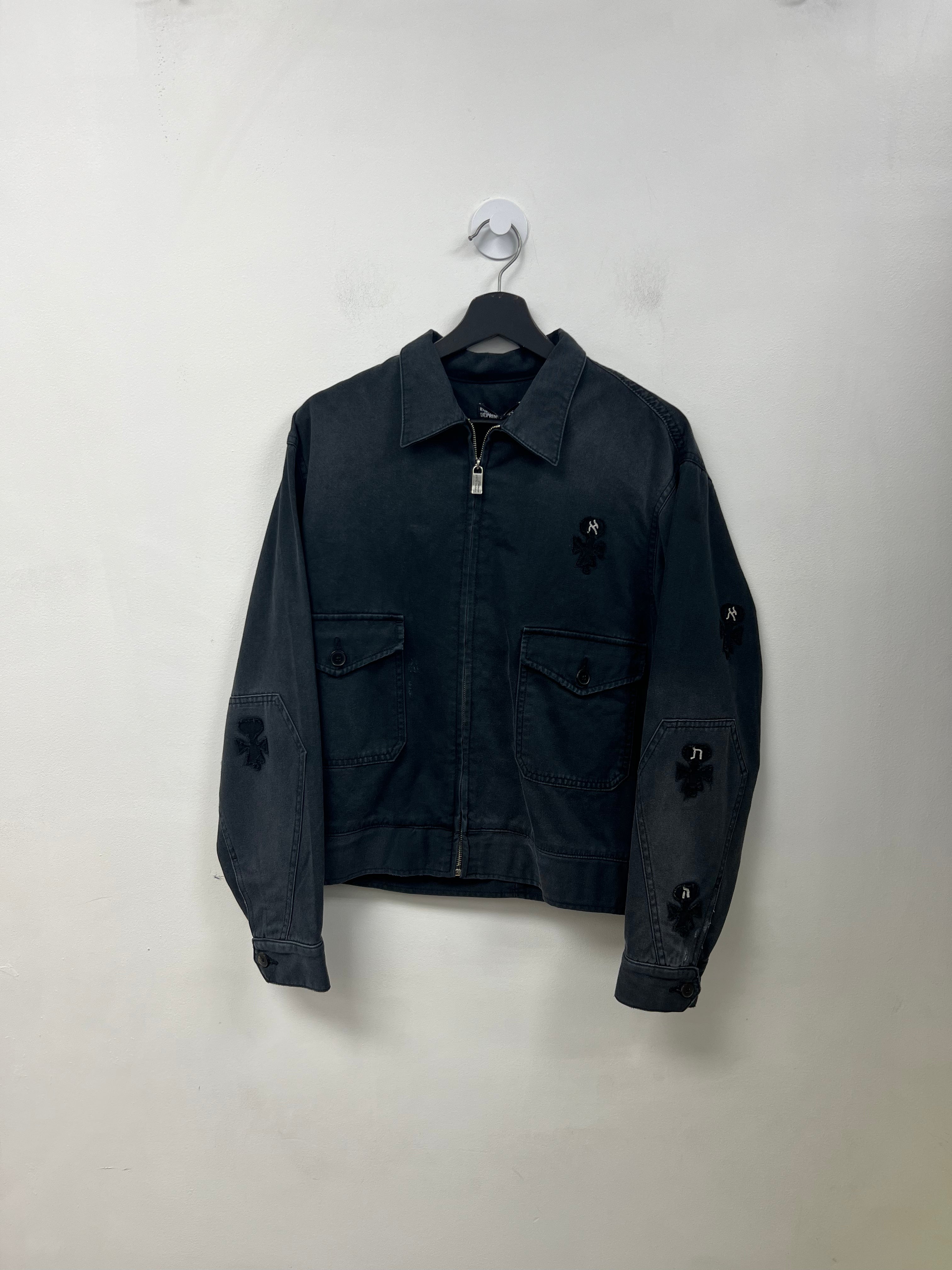 ERD Black Chiens De Chasse Denim Jacket