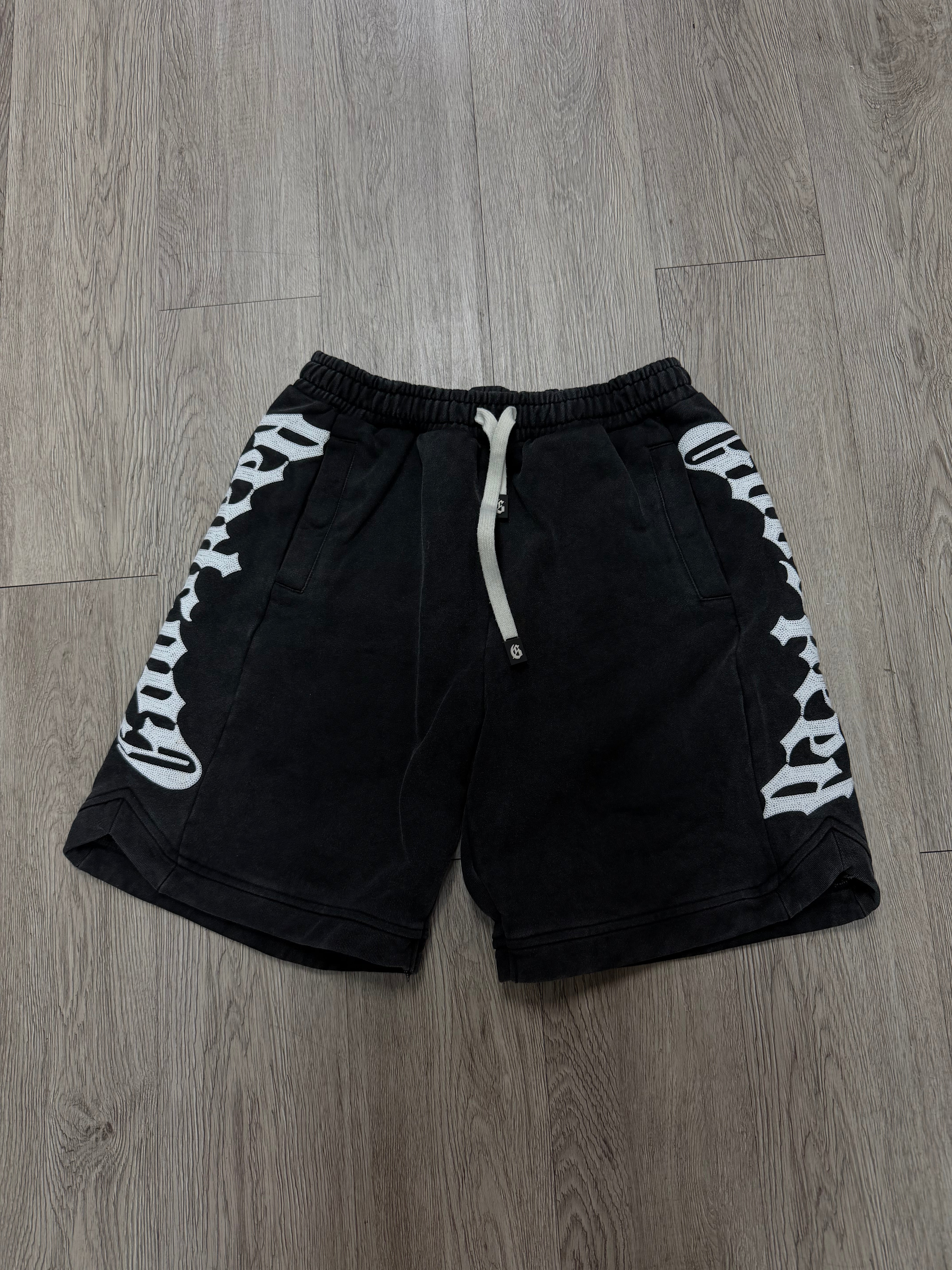 Godspeed CourtSide Black Sunfade Shorts