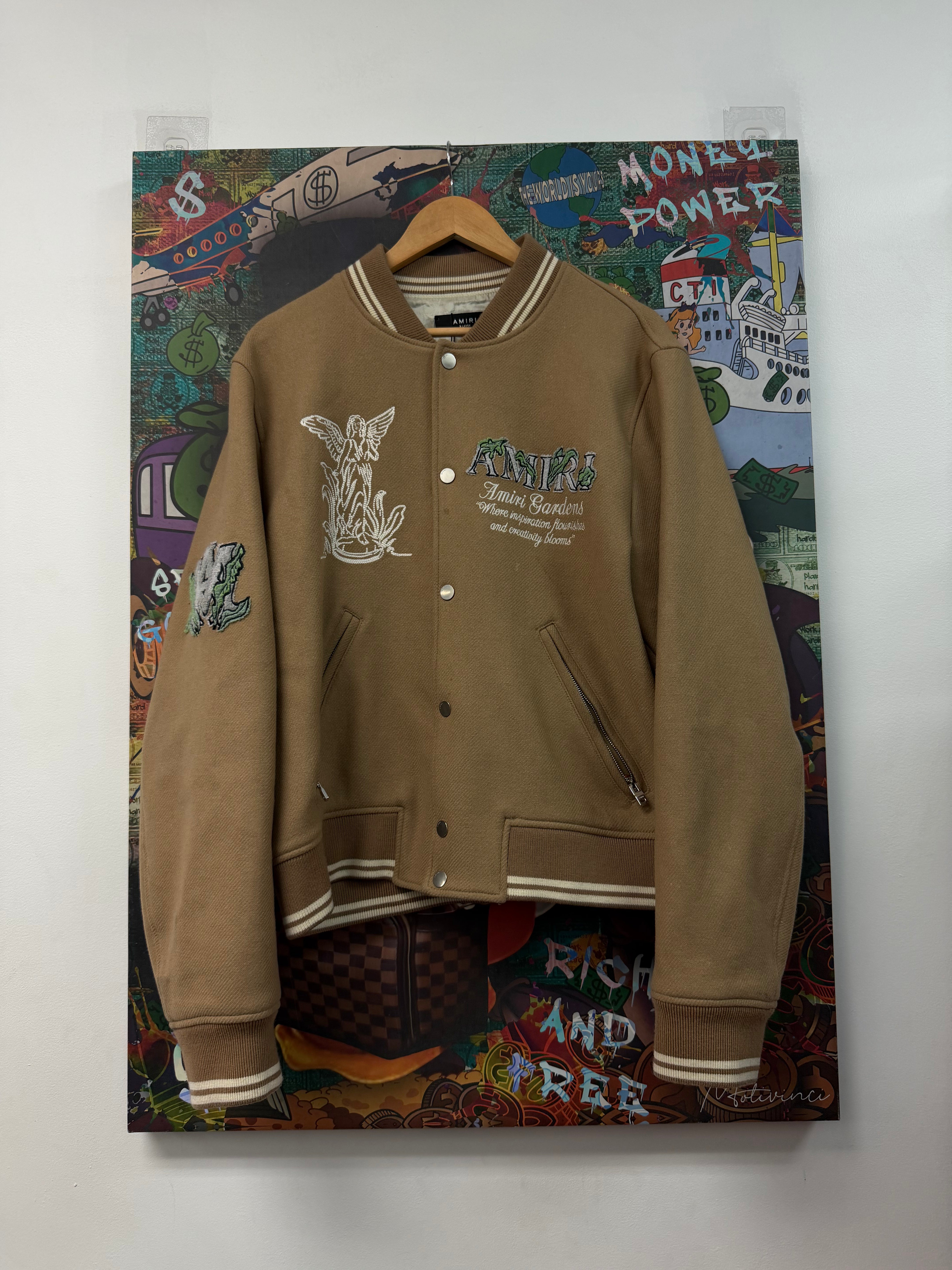 Amiri Garden Varsity Jacket
