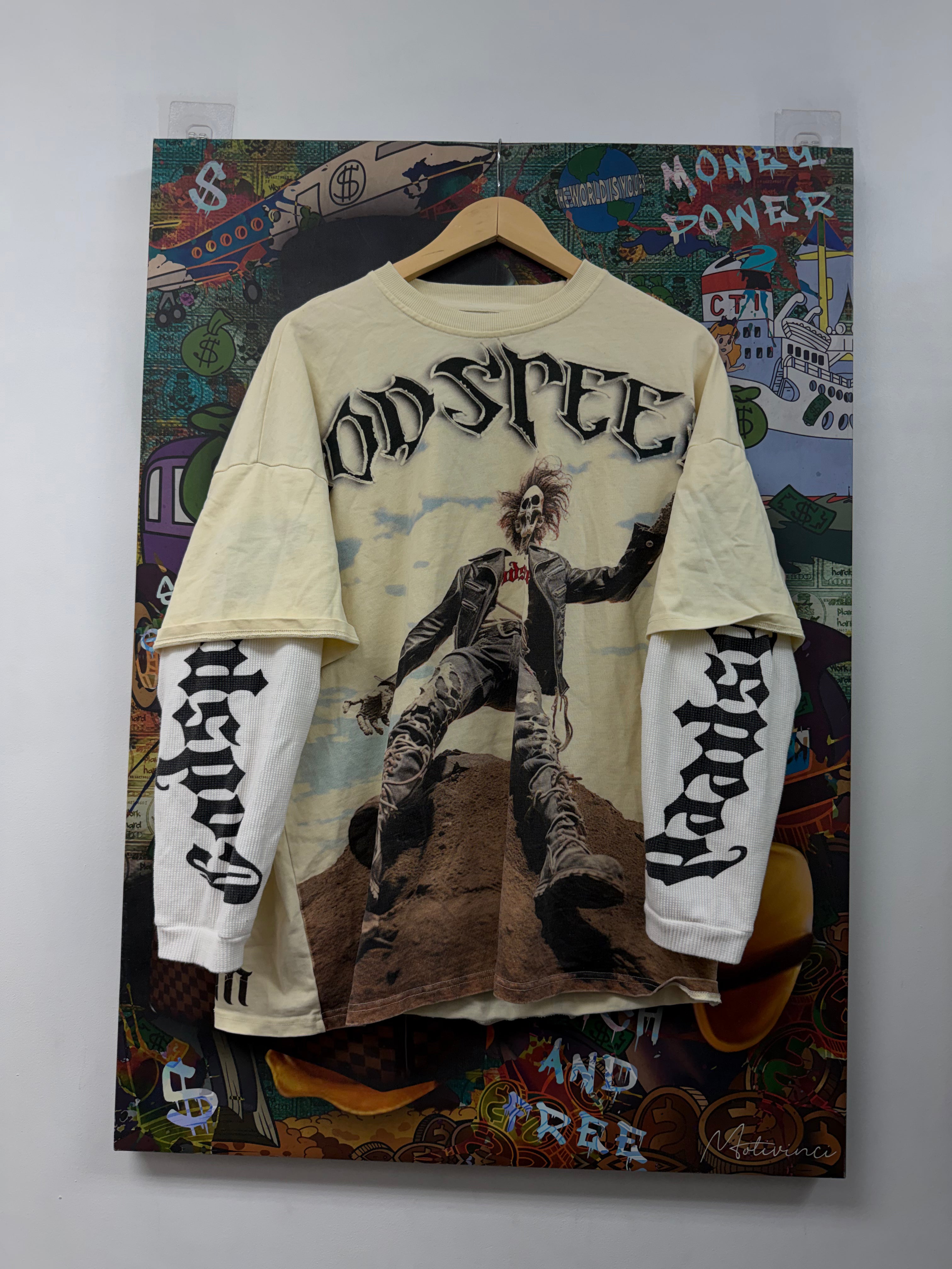 Godspeed Cream Rocker Thermal Long Sleeve