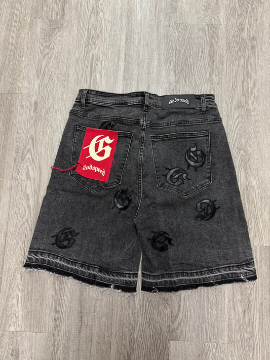 Amiri Light Wash Black Patch Old Season Used 33