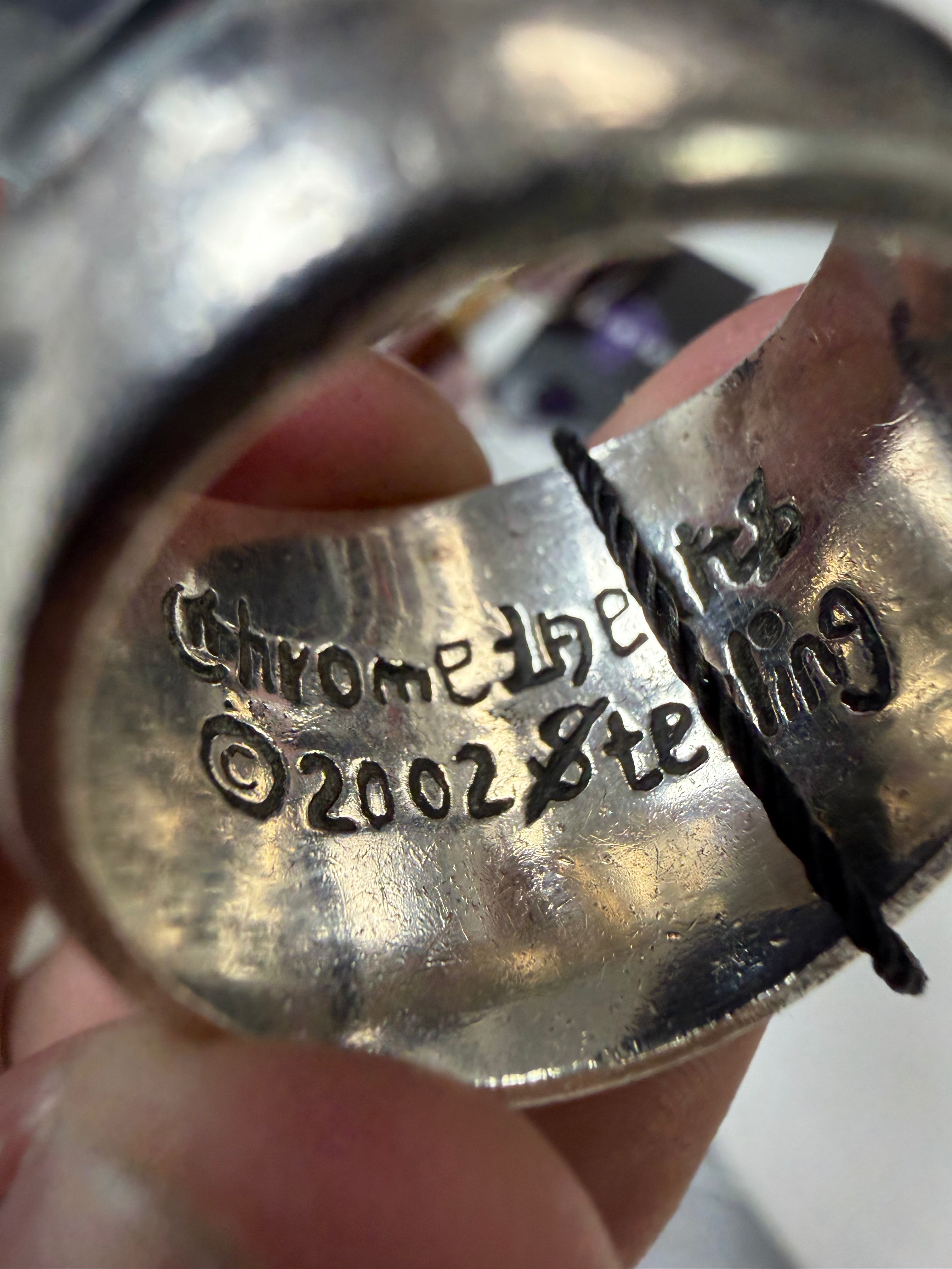 Chrome Hearts Vintage Oval Cross Ring