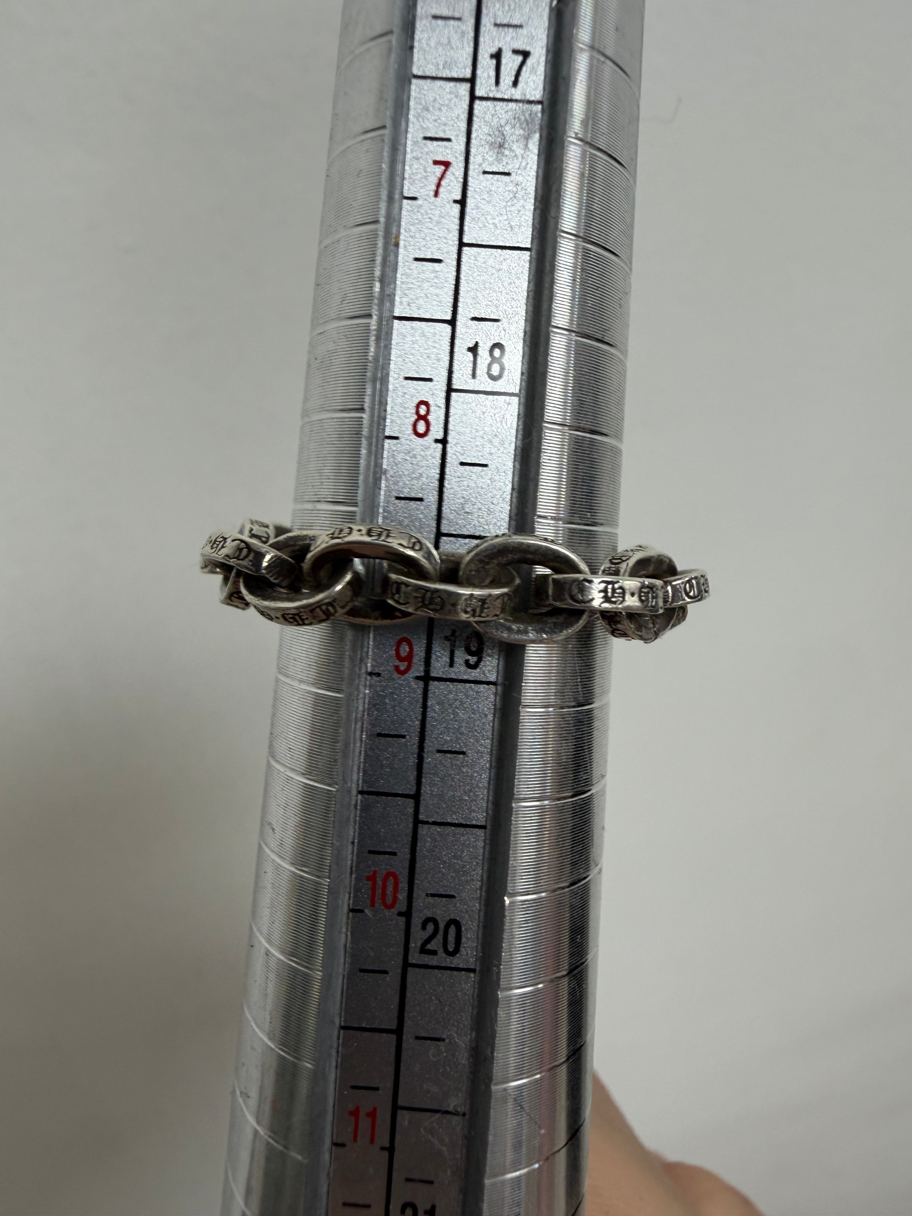 Chrome Hearts Silver Chain Link (8.5) Ring