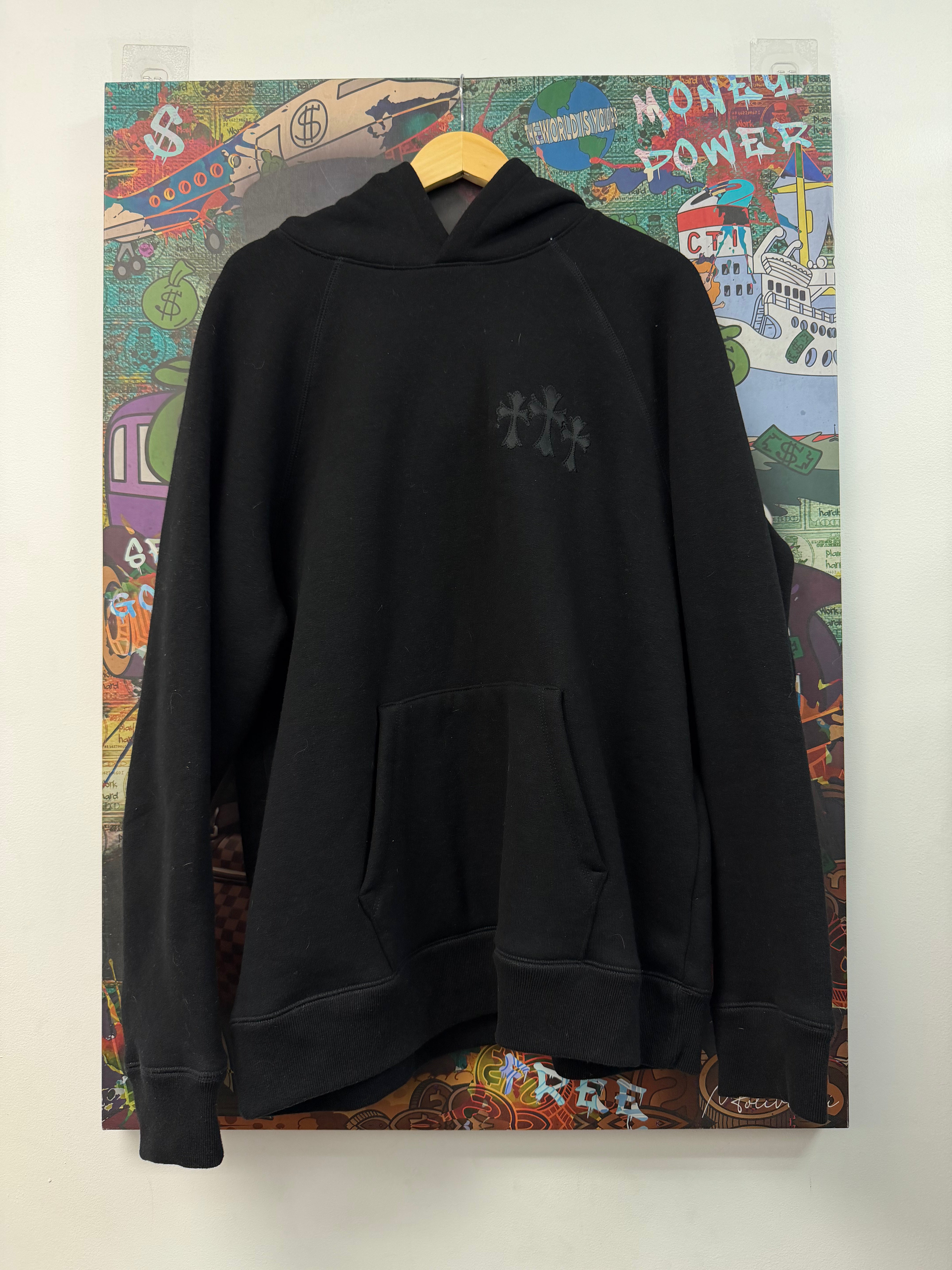 Chrome Hearts Black 7-11 Hoodie