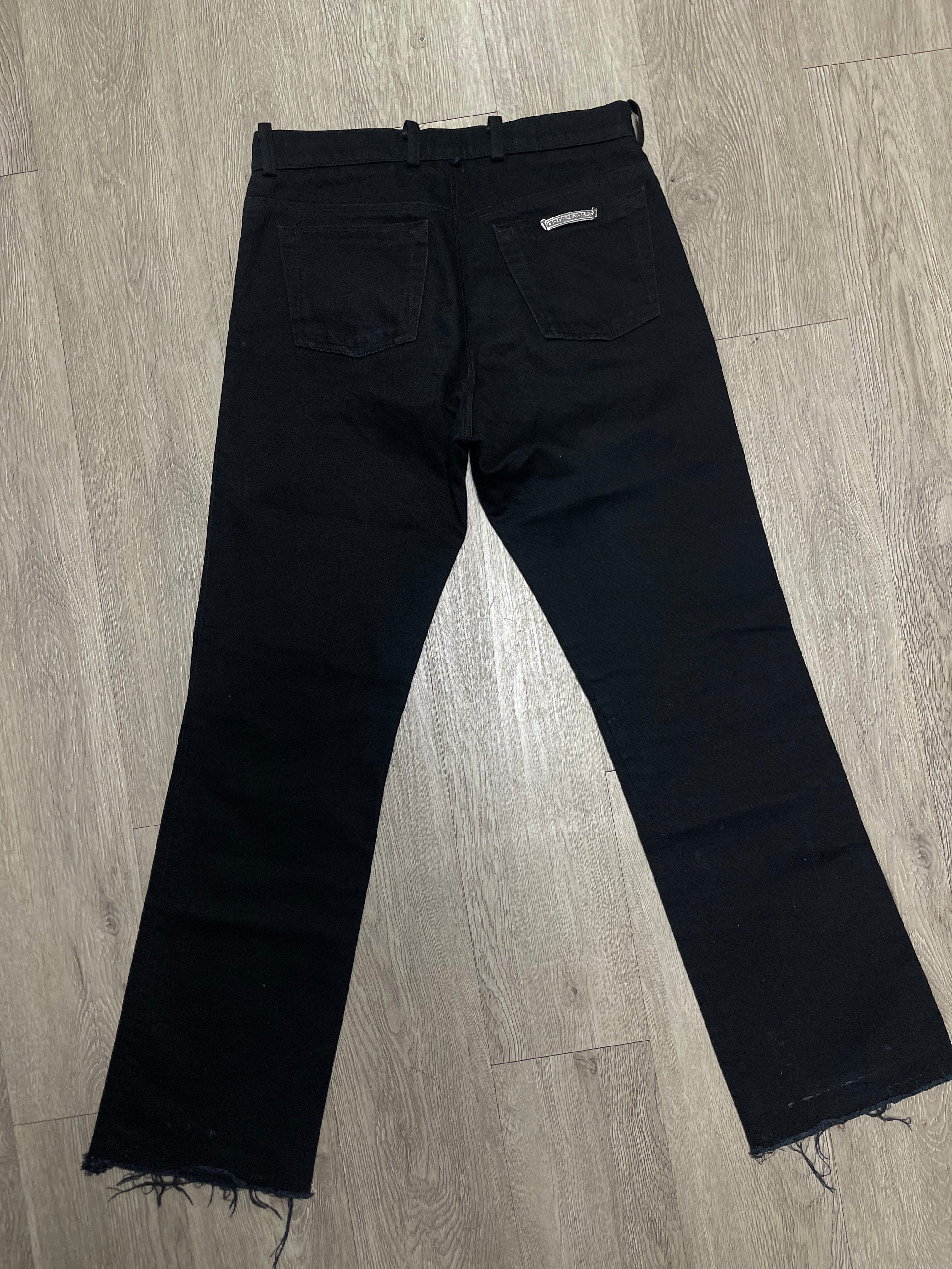Chrome Hearts Black Jeans