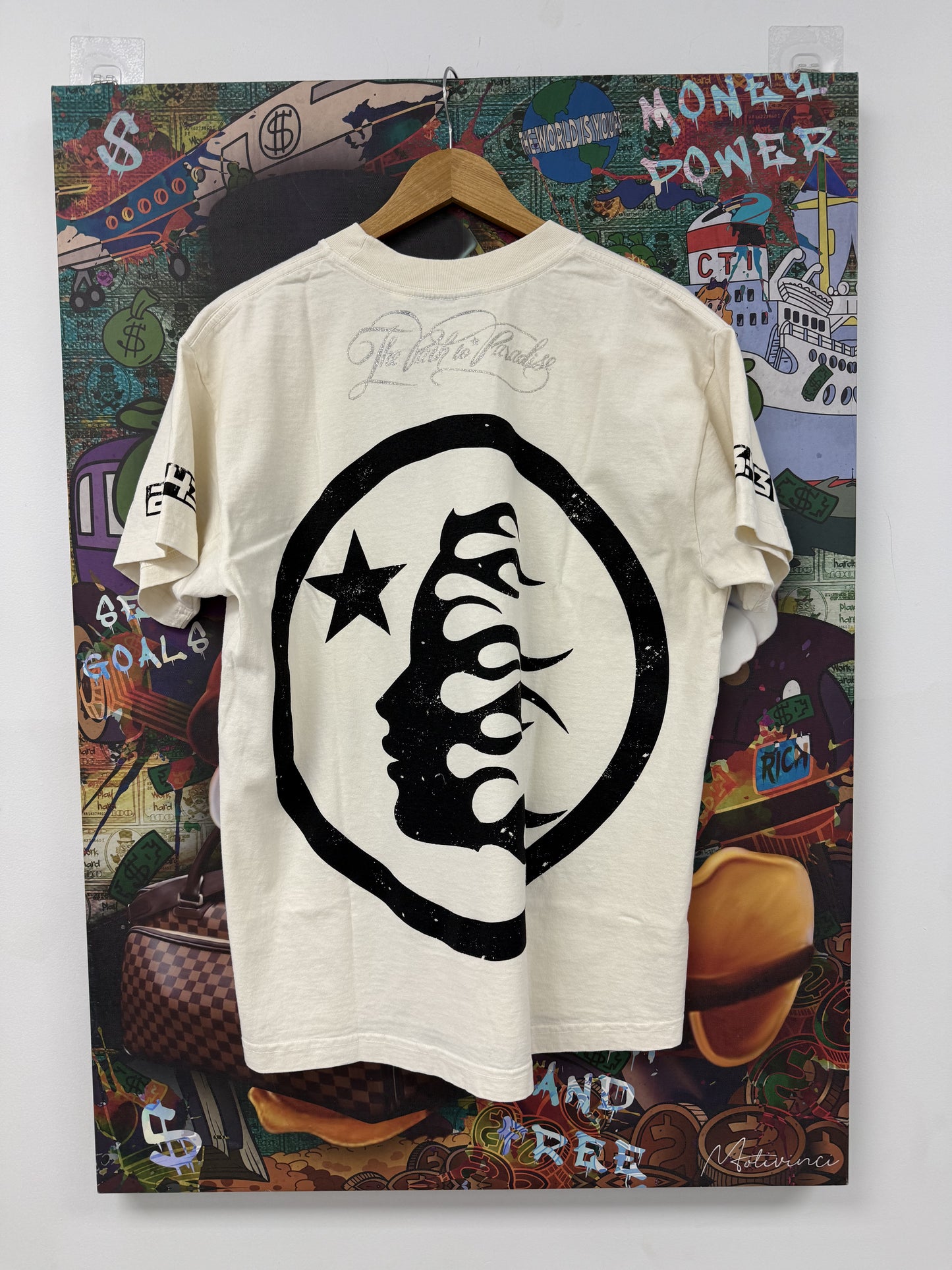 Hellstar Path To Paradise Tee White New XS With Tags