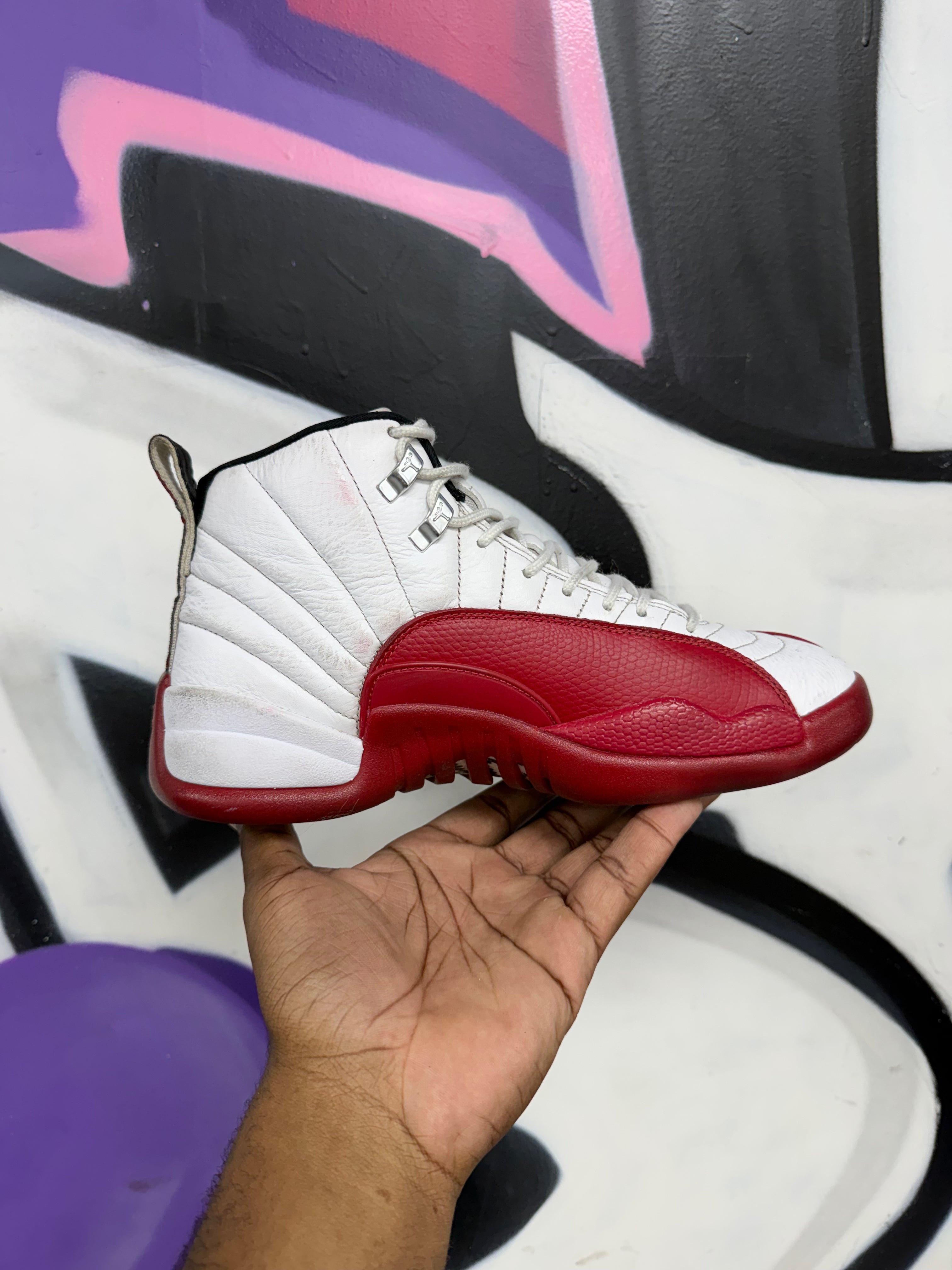 Nike Jordan 12 Cherry Sneakers