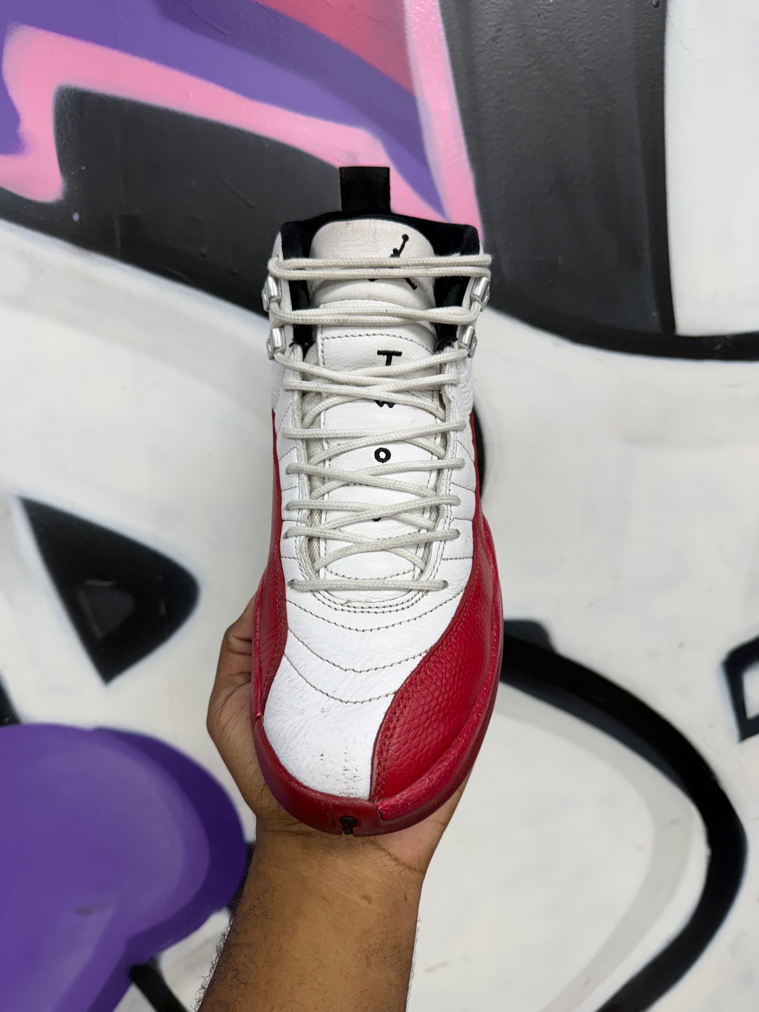 Nike Jordan 12 Cherry Sneakers