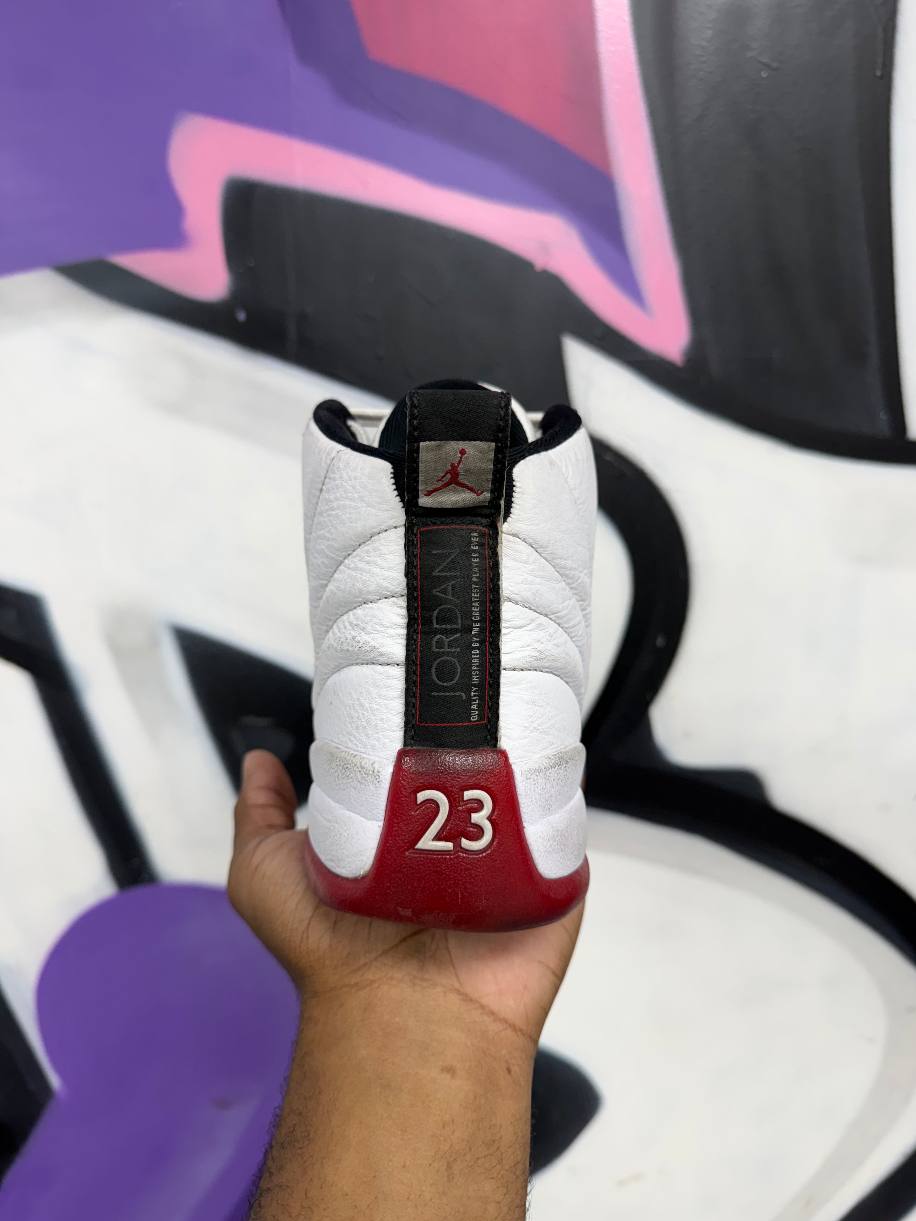 Nike Jordan 12 Cherry Sneakers