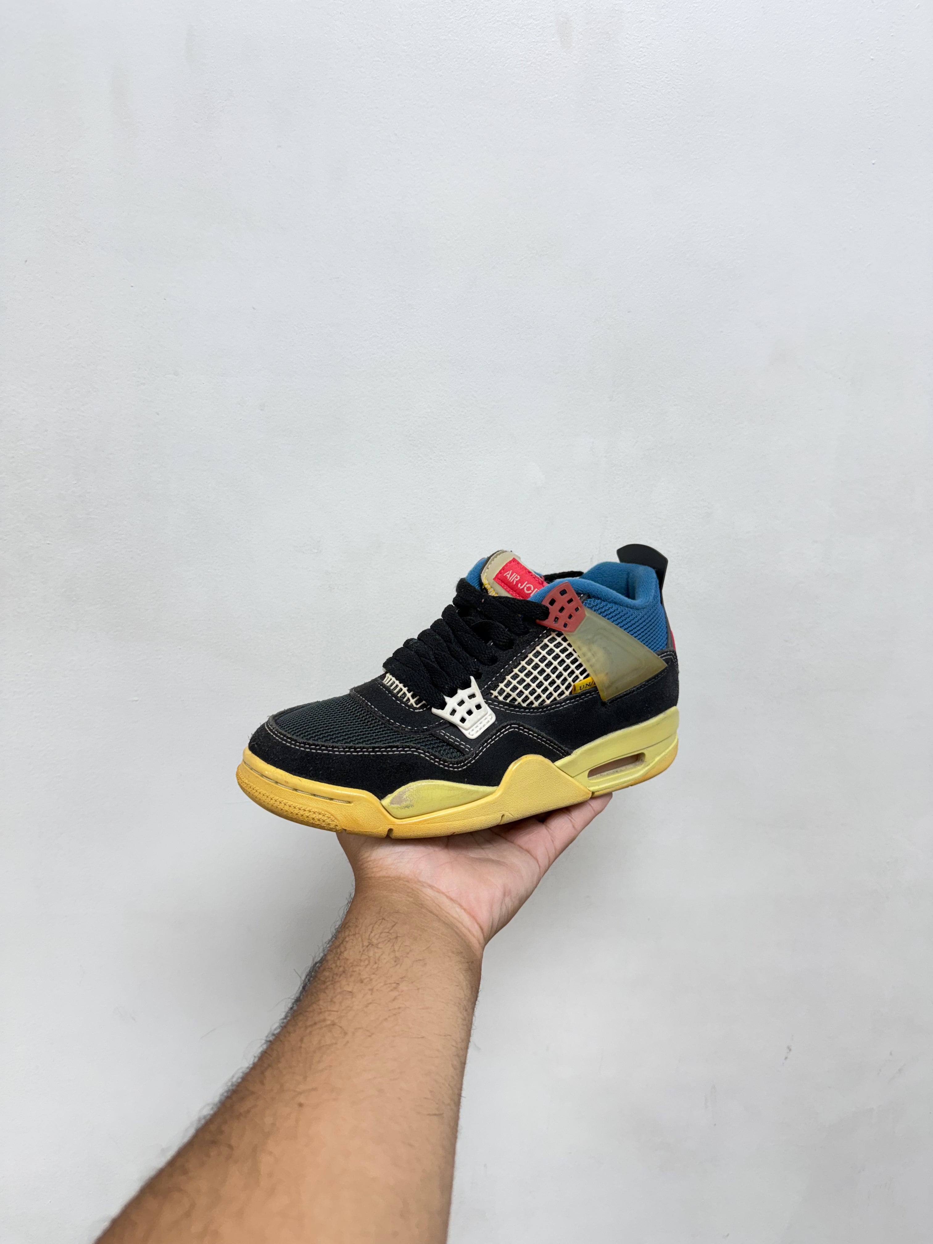Jordan 4 x Union Noir Sneakers