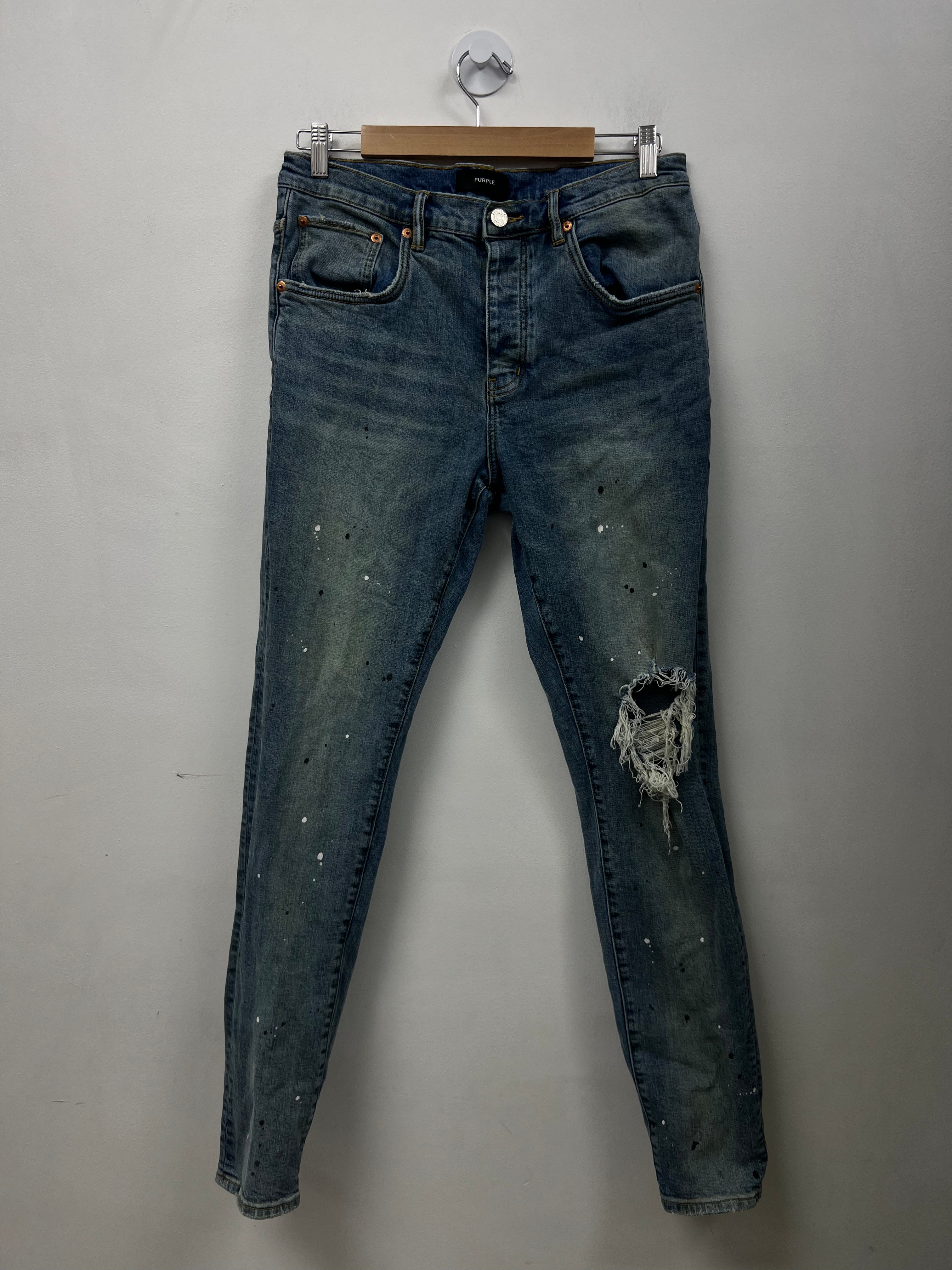 Purple Brand Light Wash Jeans