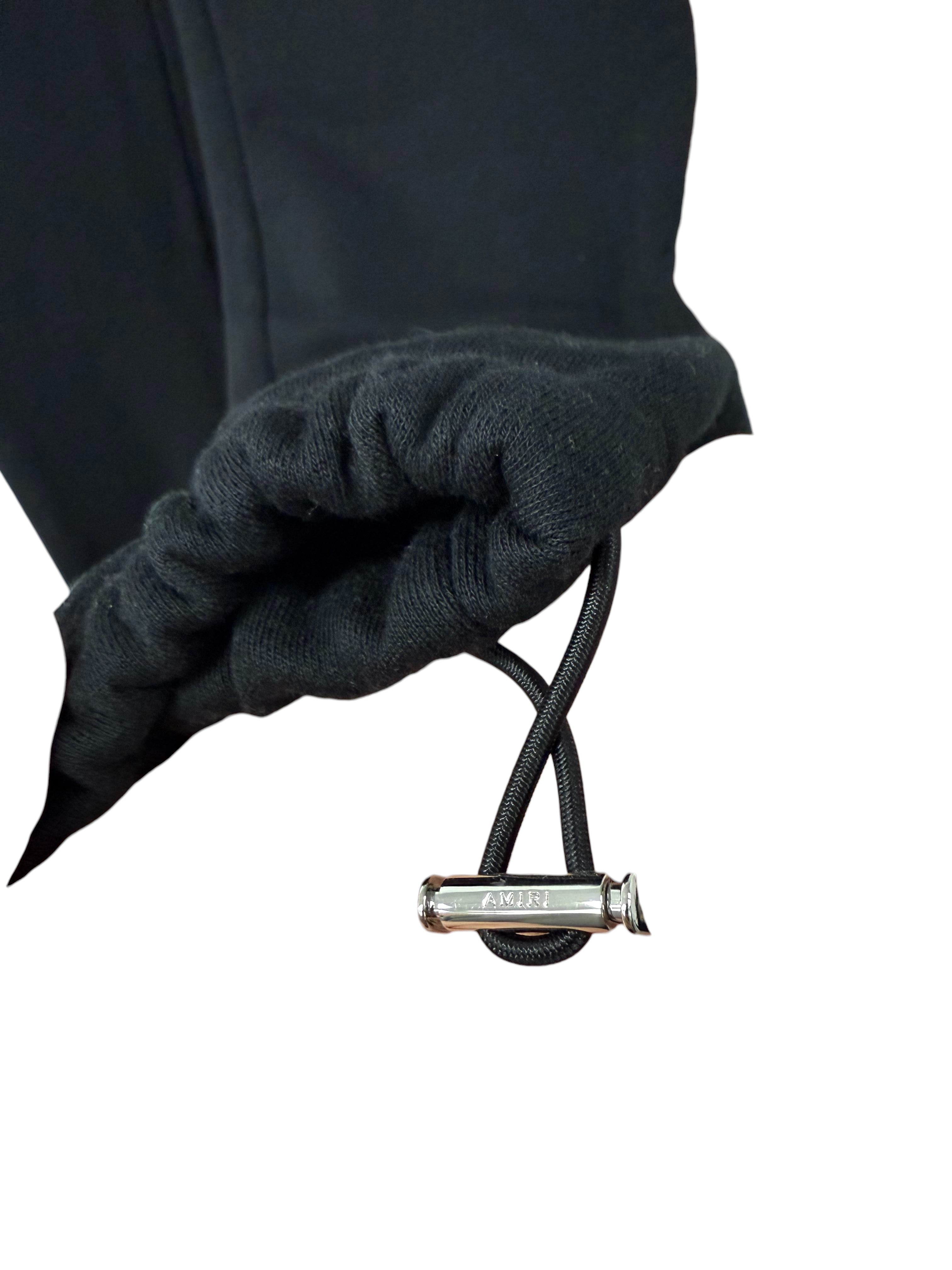 Amiri 'Precious Memories' Black Sweatpants