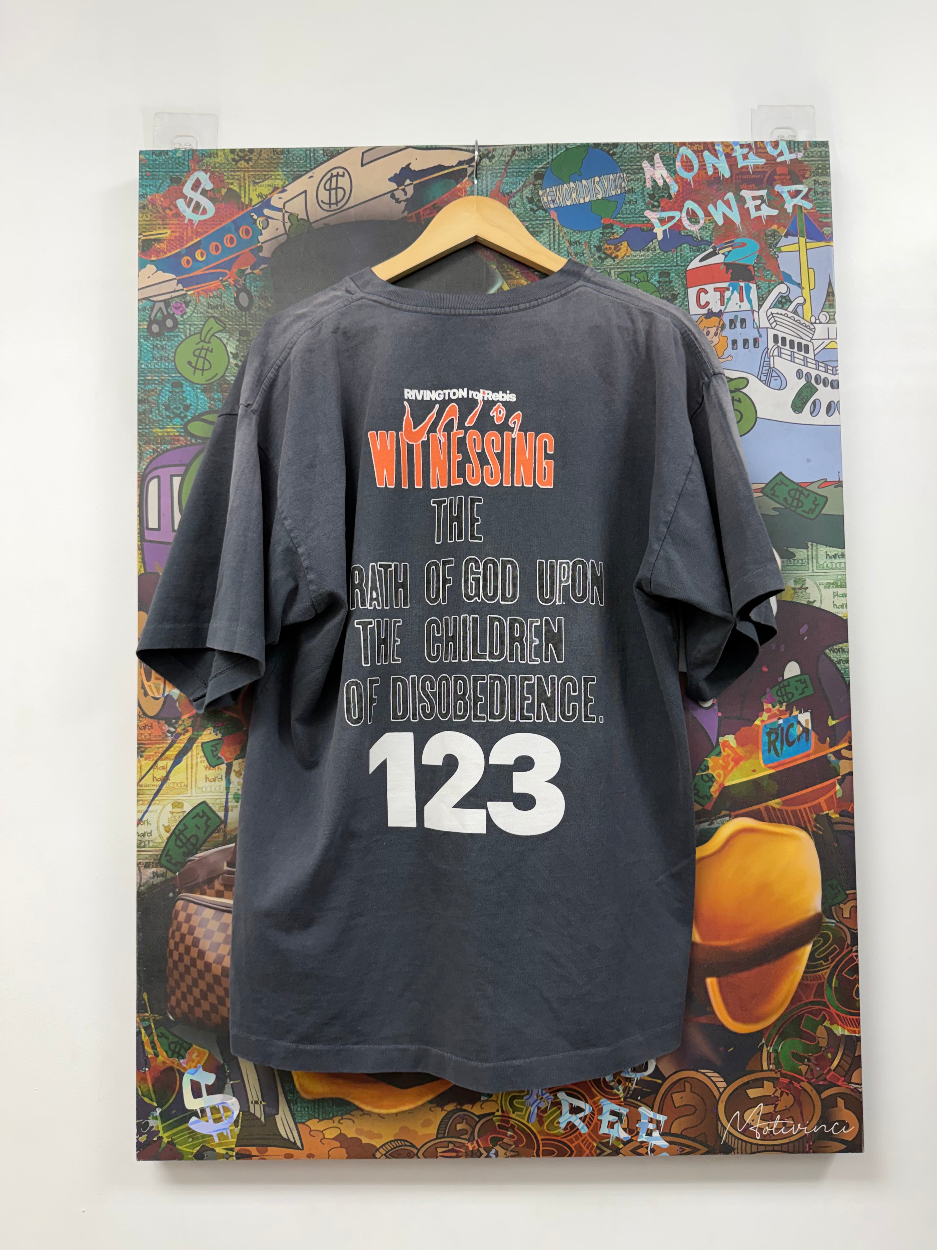 Rivington Black Wash Orange Pink Sex (2) Tee