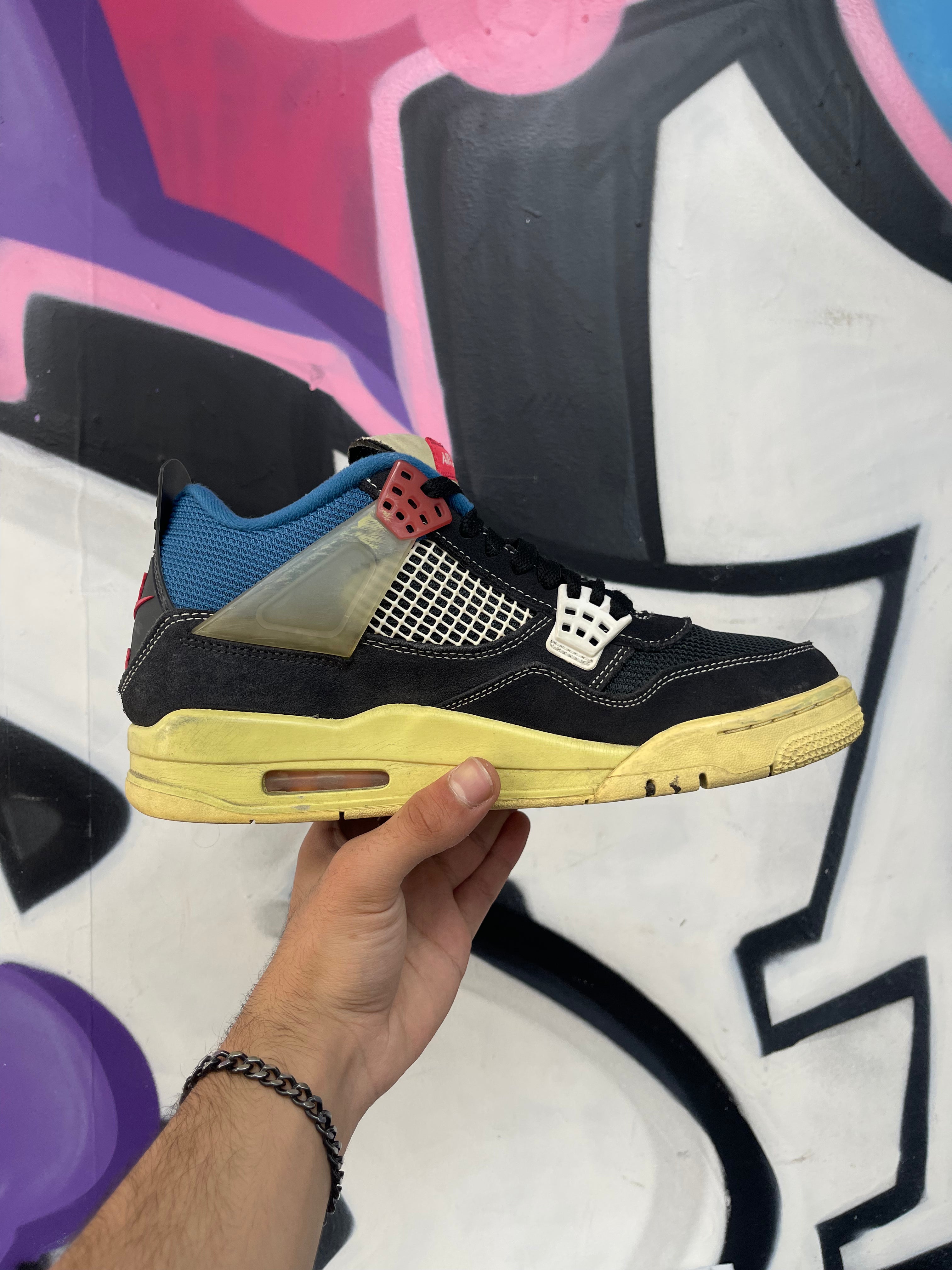 Jordan 4 Union Off Noir Sneakers