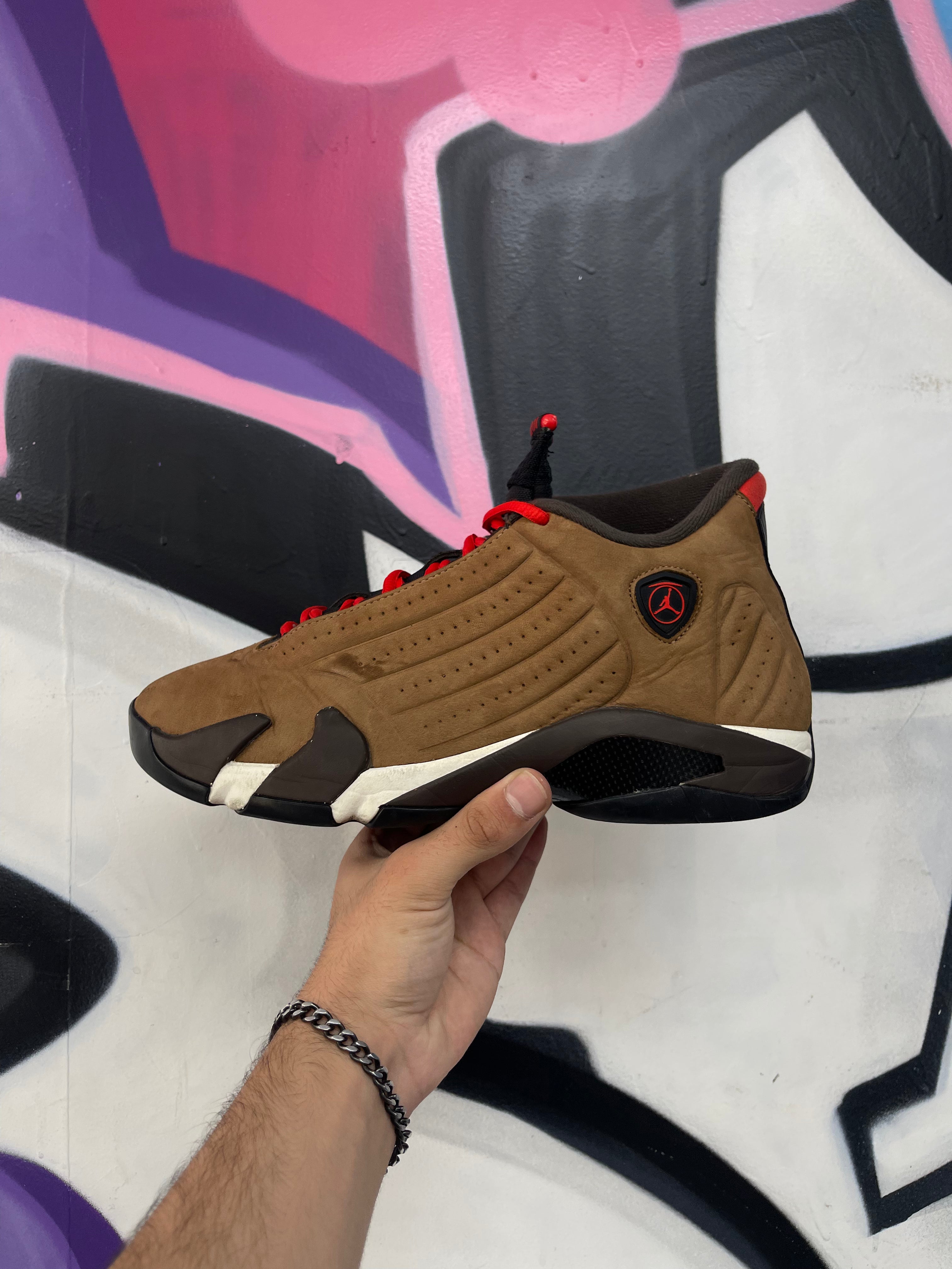 Jordan 14 Archeo Brown Sneakers