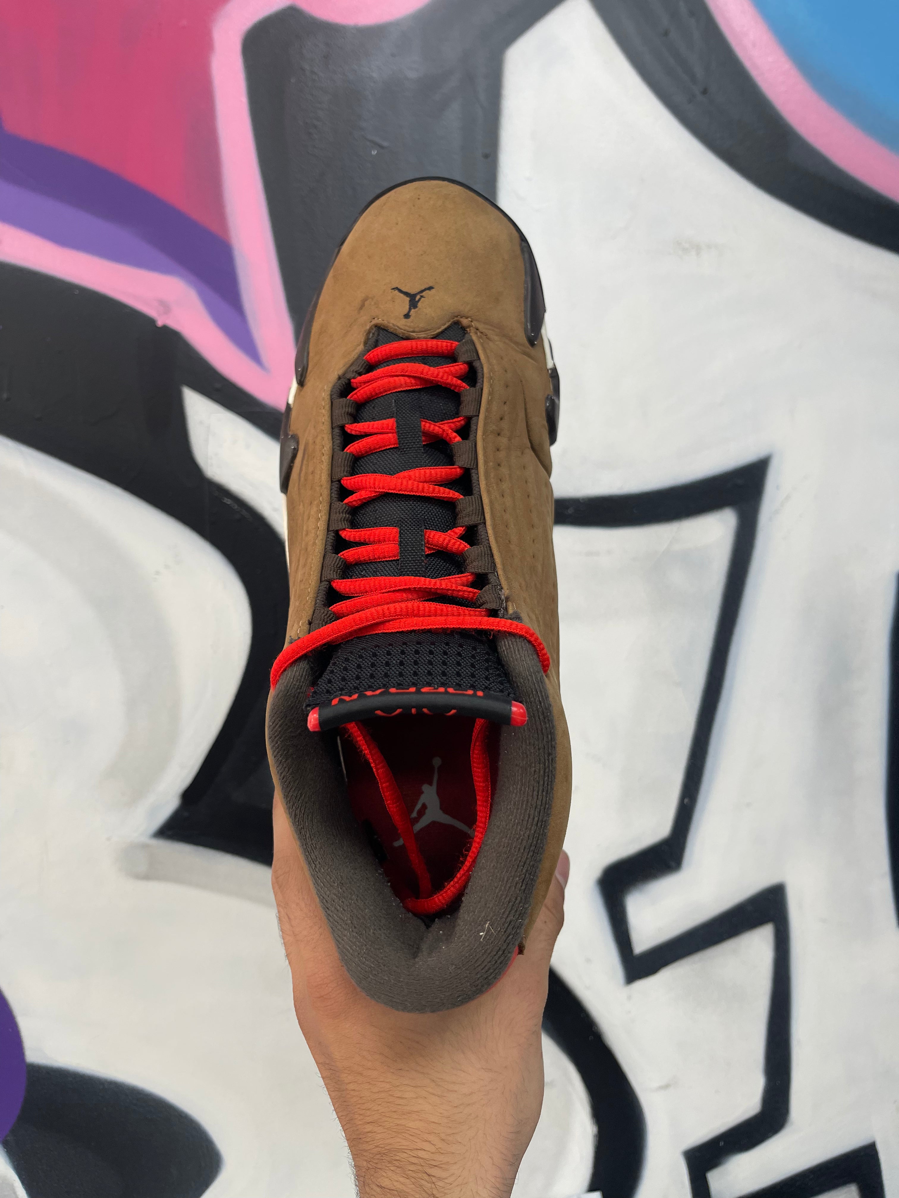Jordan 14 Archeo Brown Sneakers