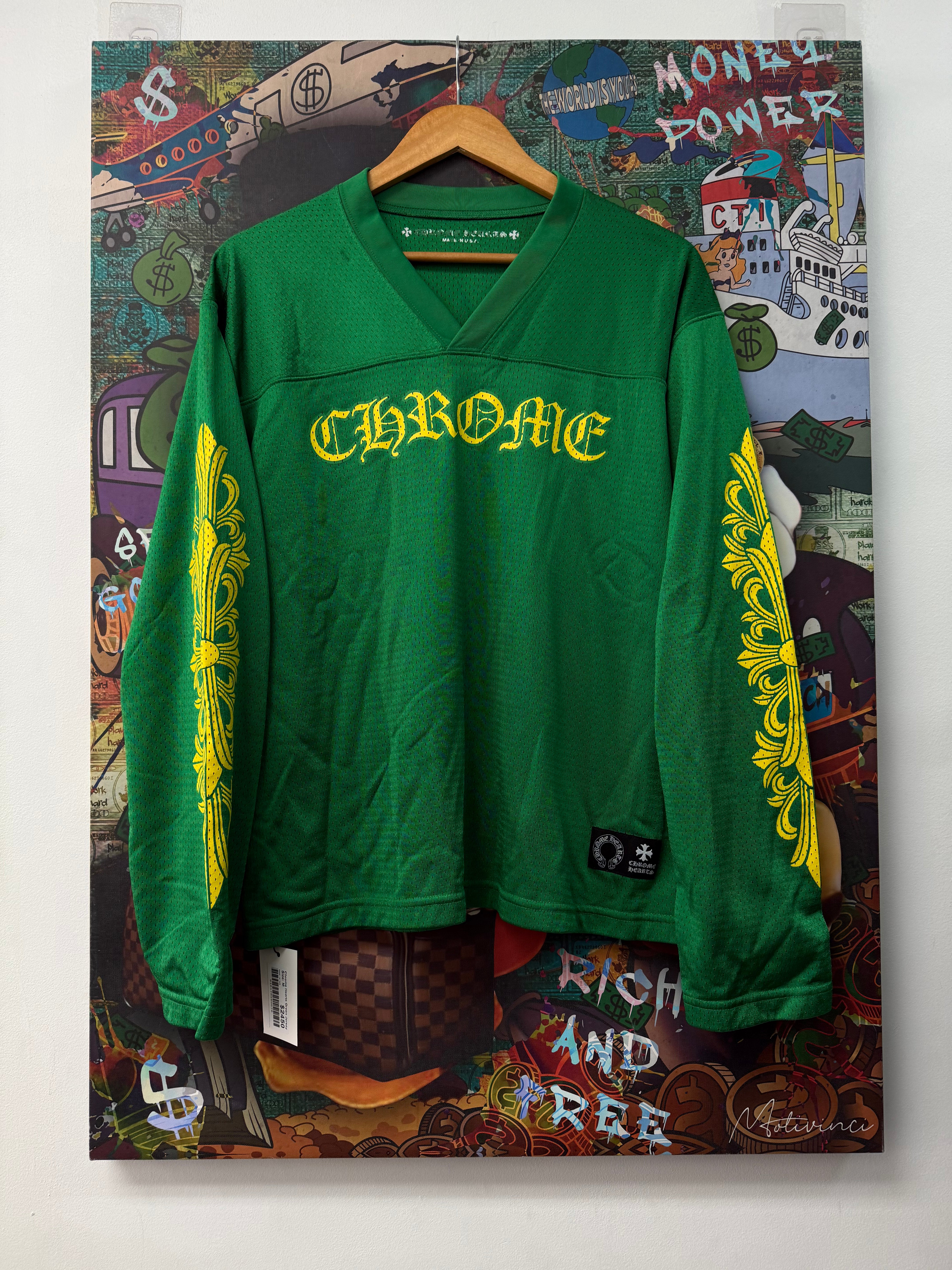 Chrome Hearts Green Jersey