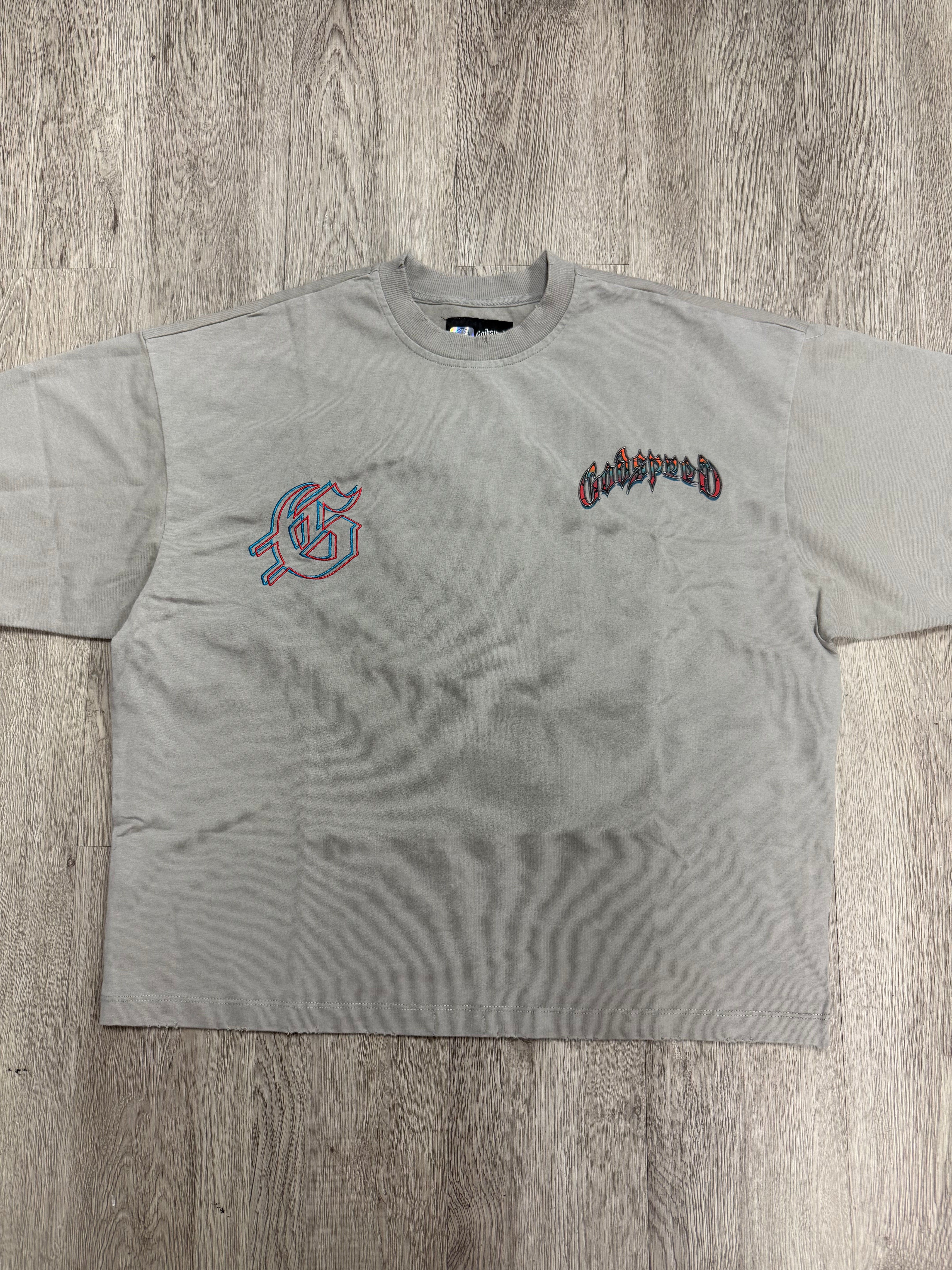 Godspeed Natural Disaster Tee Stone Wash (XS-XL) New
