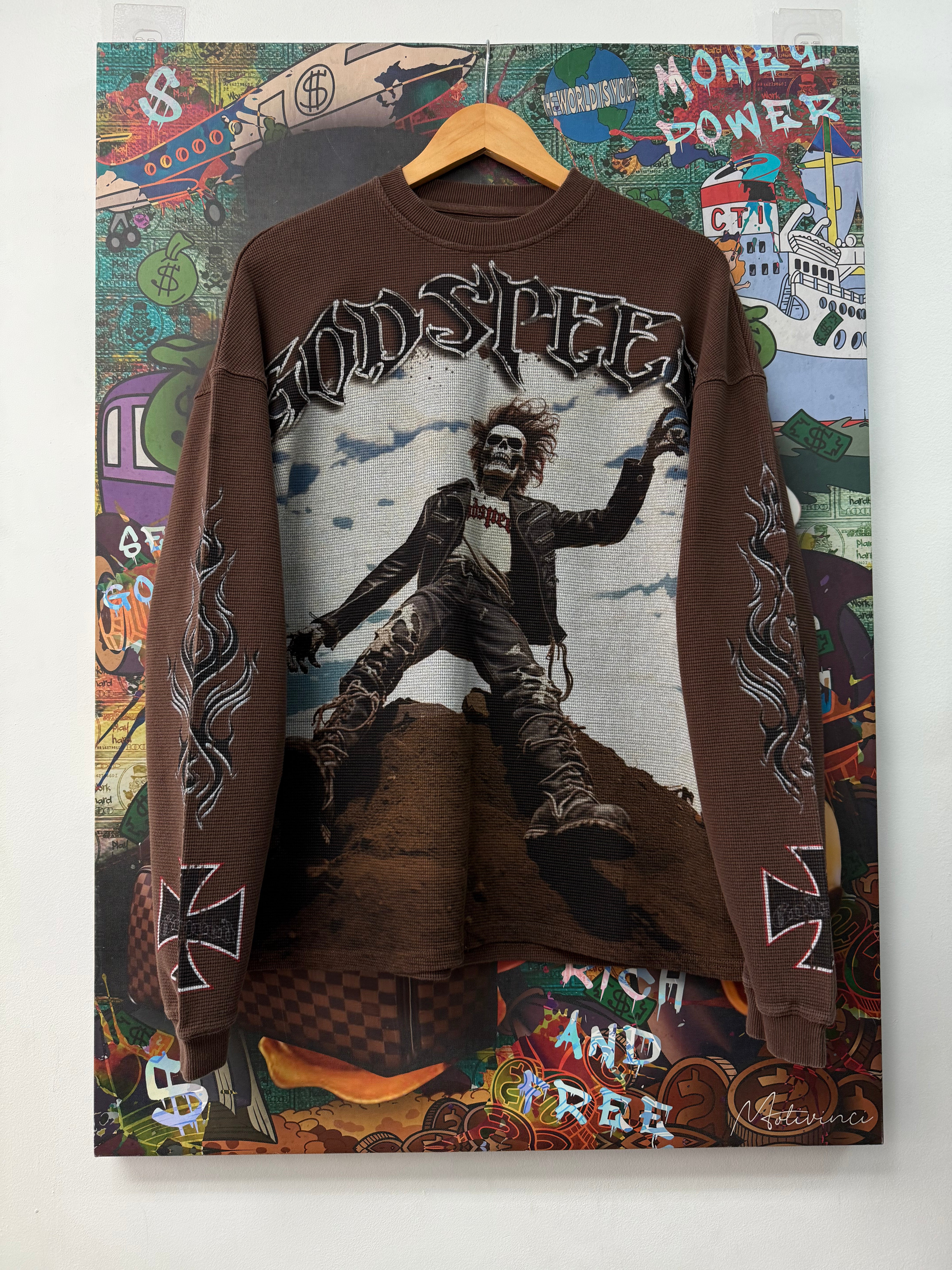 Godspeed Brown Rocker Thermal Long Sleeve