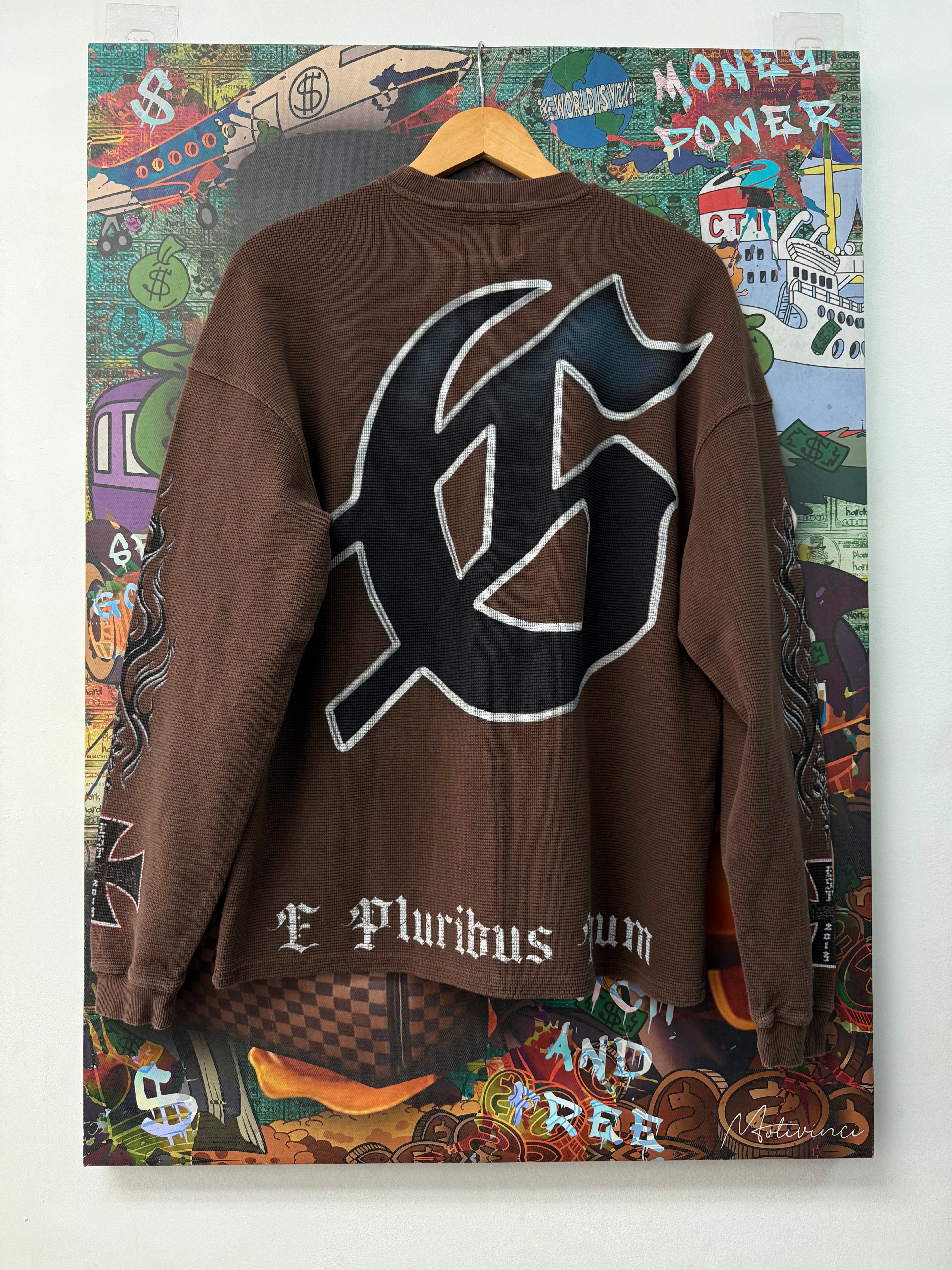 Godspeed Brown Rocker Thermal Long Sleeve