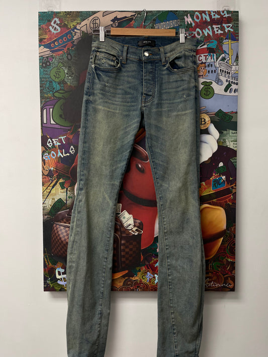 Amiri Light Wash Thrasher Jeans Used