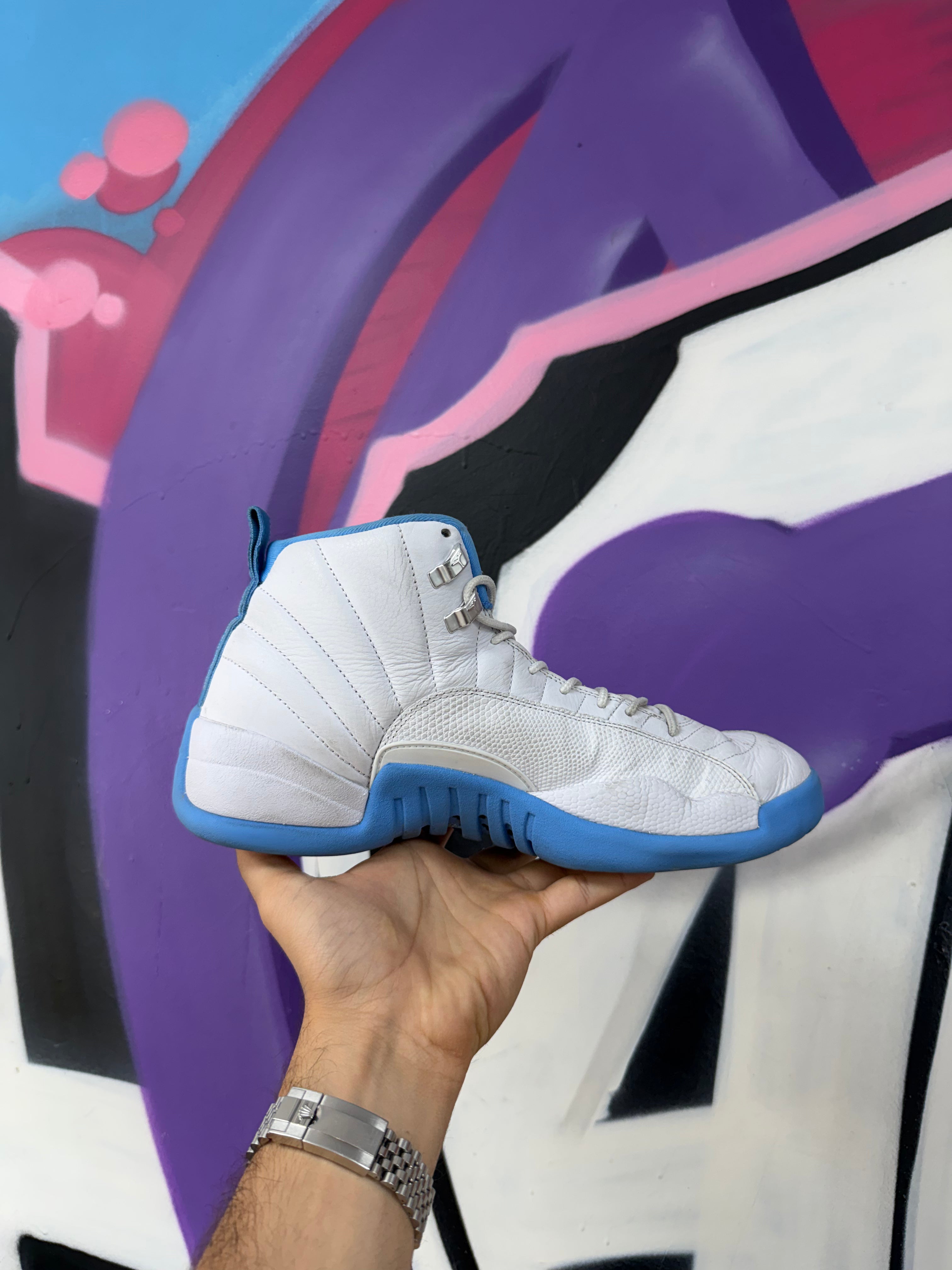 Jordan 12 Carolina Sneakers