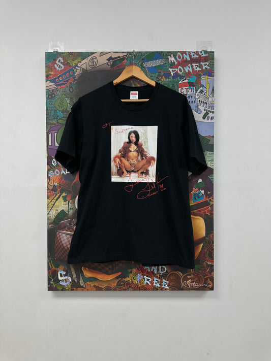 Supreme Lil Kim Tee Black Used Large