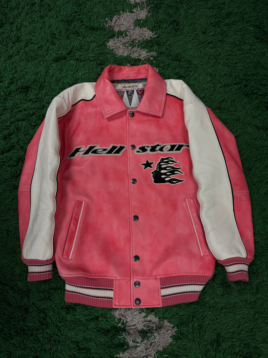 Hellstar Avirex Varsity Jacket Used XL With Tags
