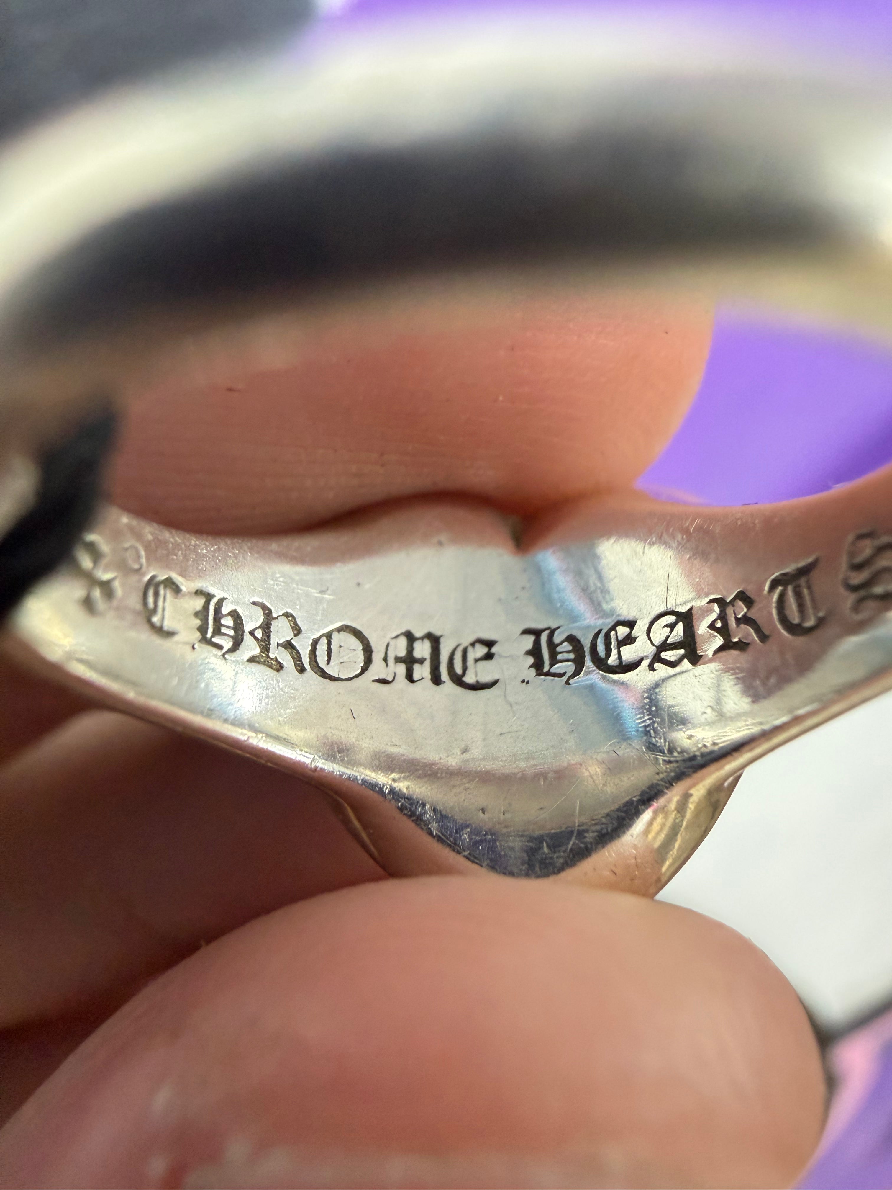 Chrome Hearts Cemetery Heart Ring