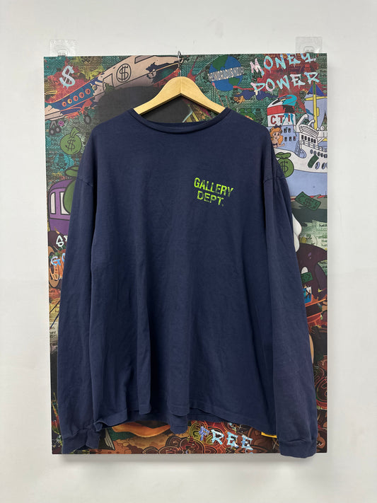 Gallery Dept Souvenir LS Navy Lime Used XXL N/A