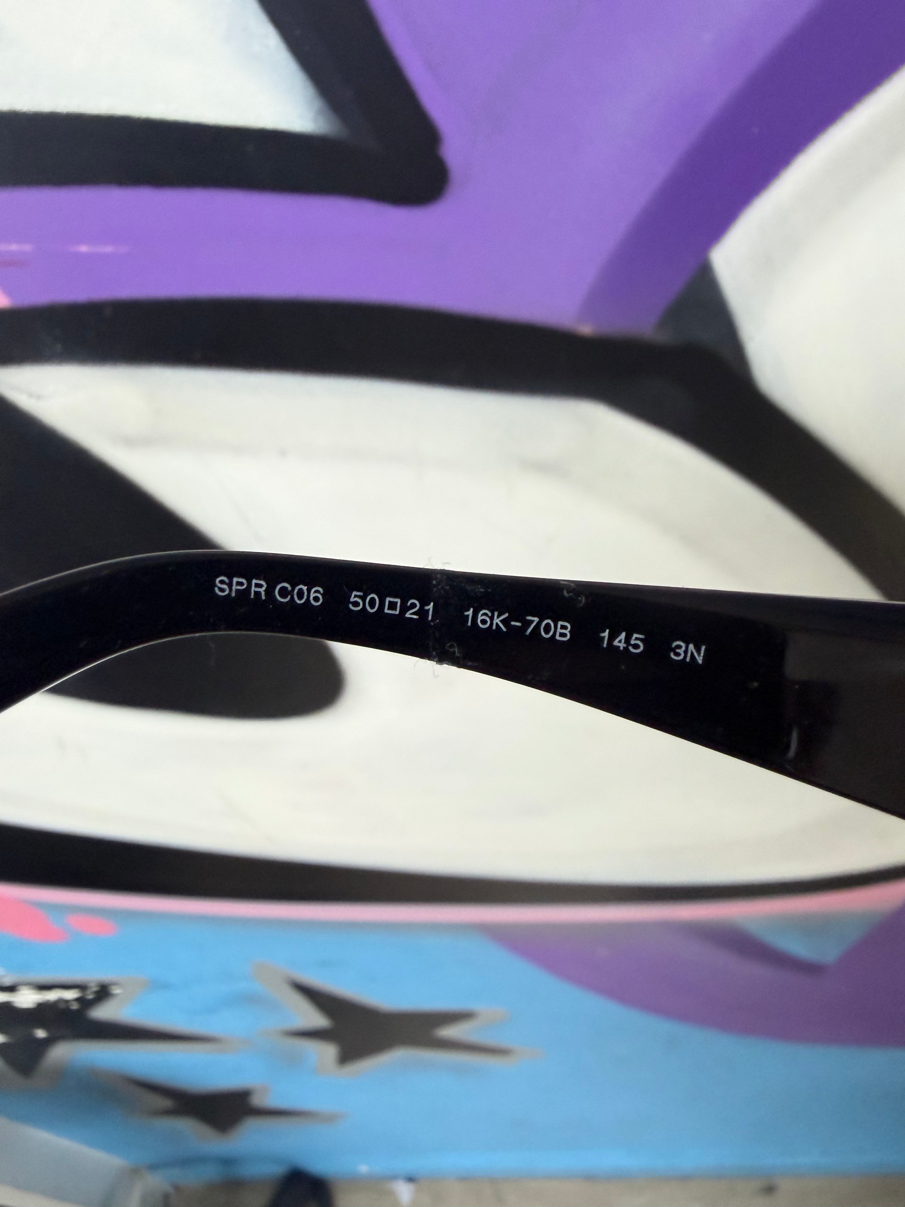 Prada Black Triangle Sunglasses