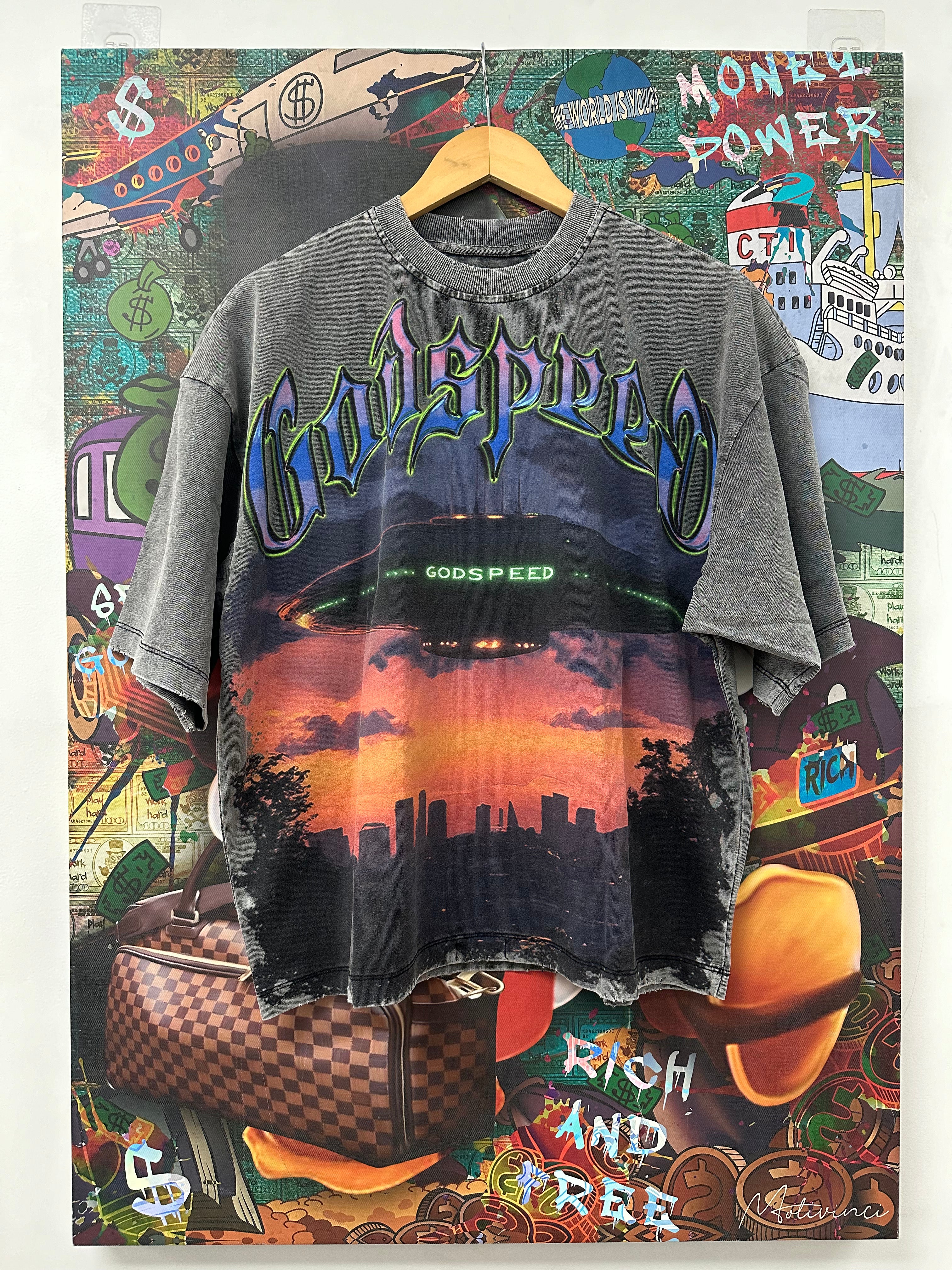 Godspeed U.A.P Tee Grey (XS-XXL) New
