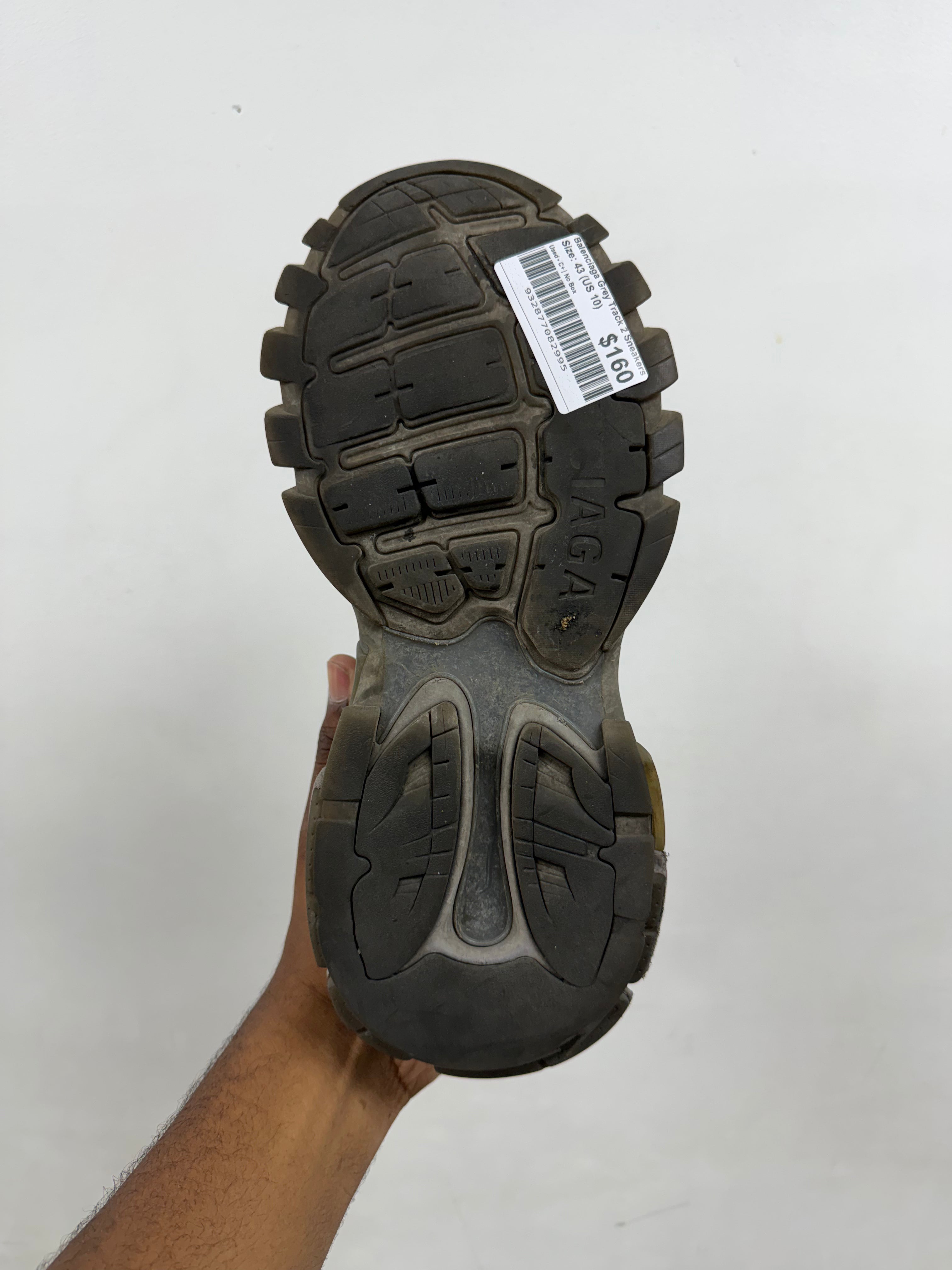 Balenciaga Grey Track 2 Sneakers