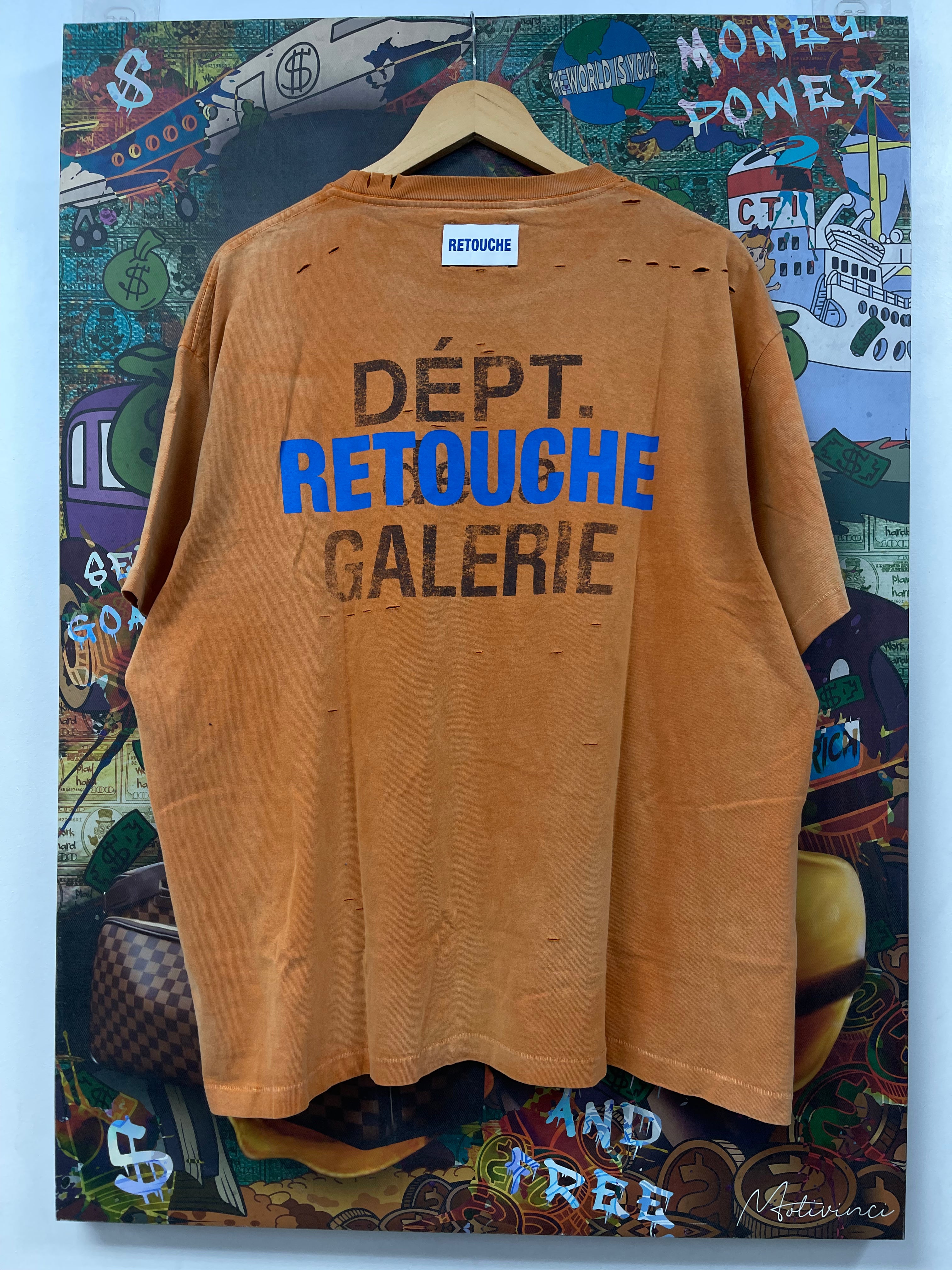 Gallery Dept. Orange Blue Retouche Tee