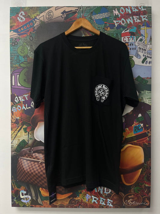 Chrome Hearts St Barths Horseshoe Tee Black New
