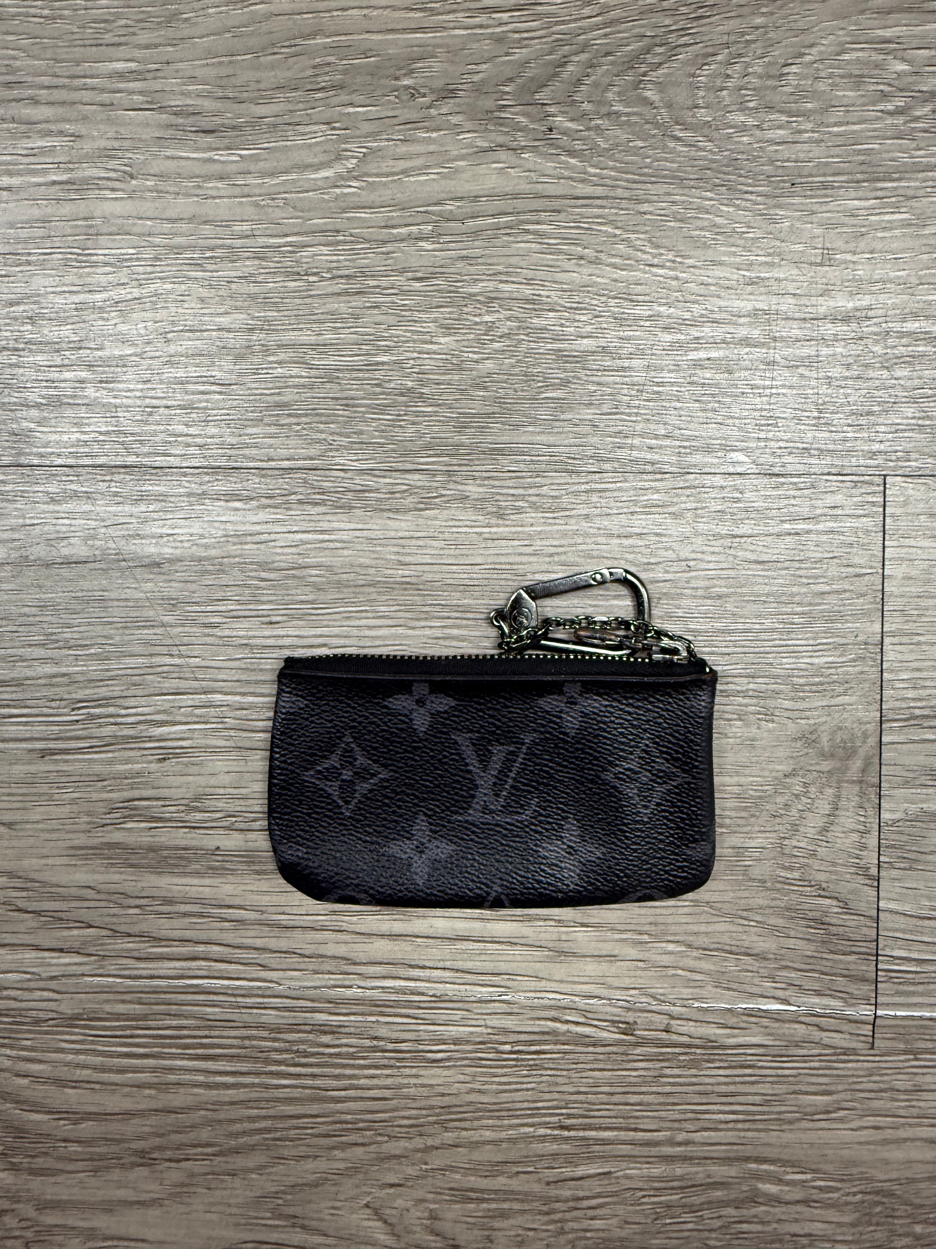 Louis Vuitton Grey Black Monogram Accessories