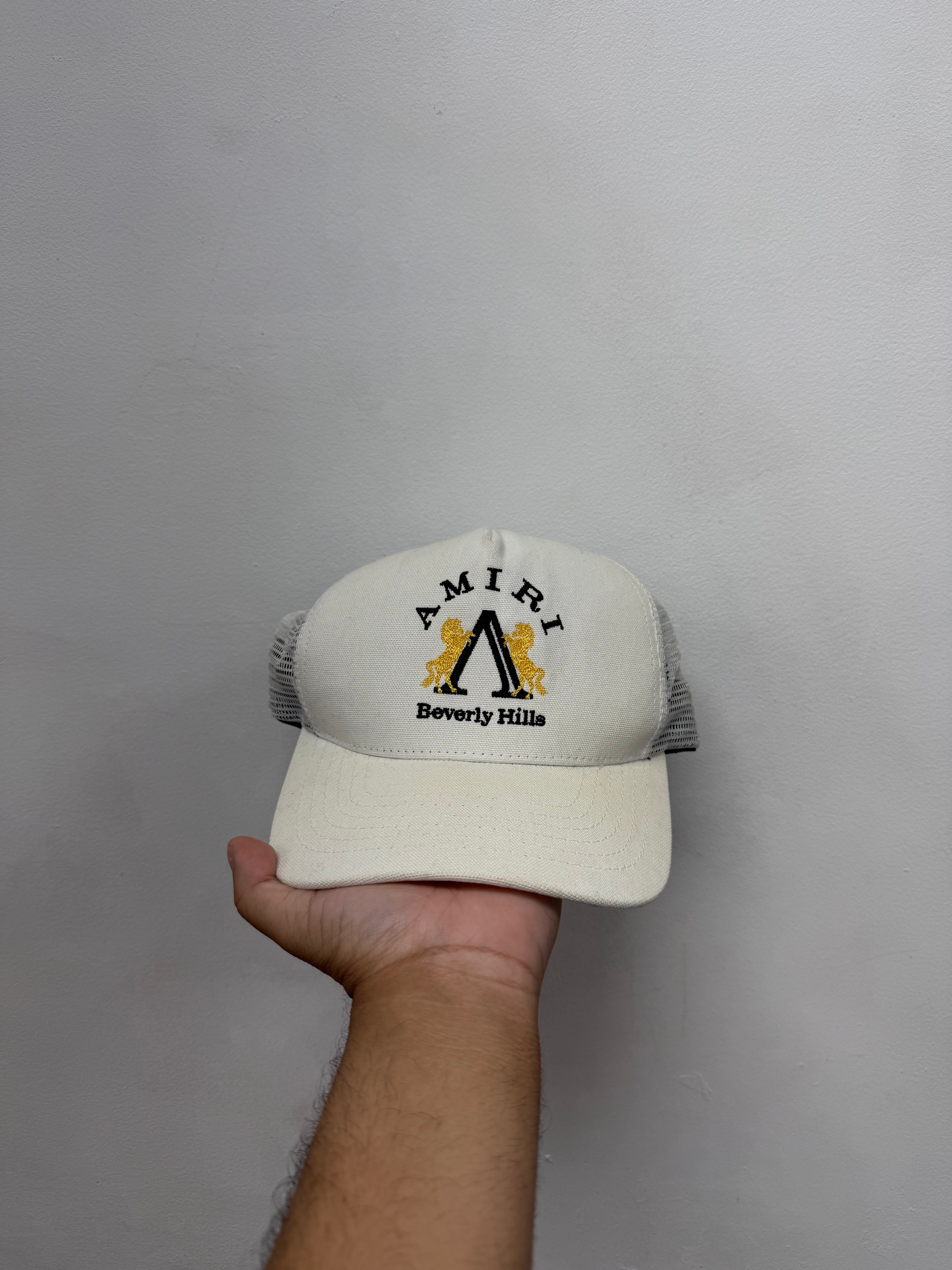Amiri White Beverly Hills Lions Hat