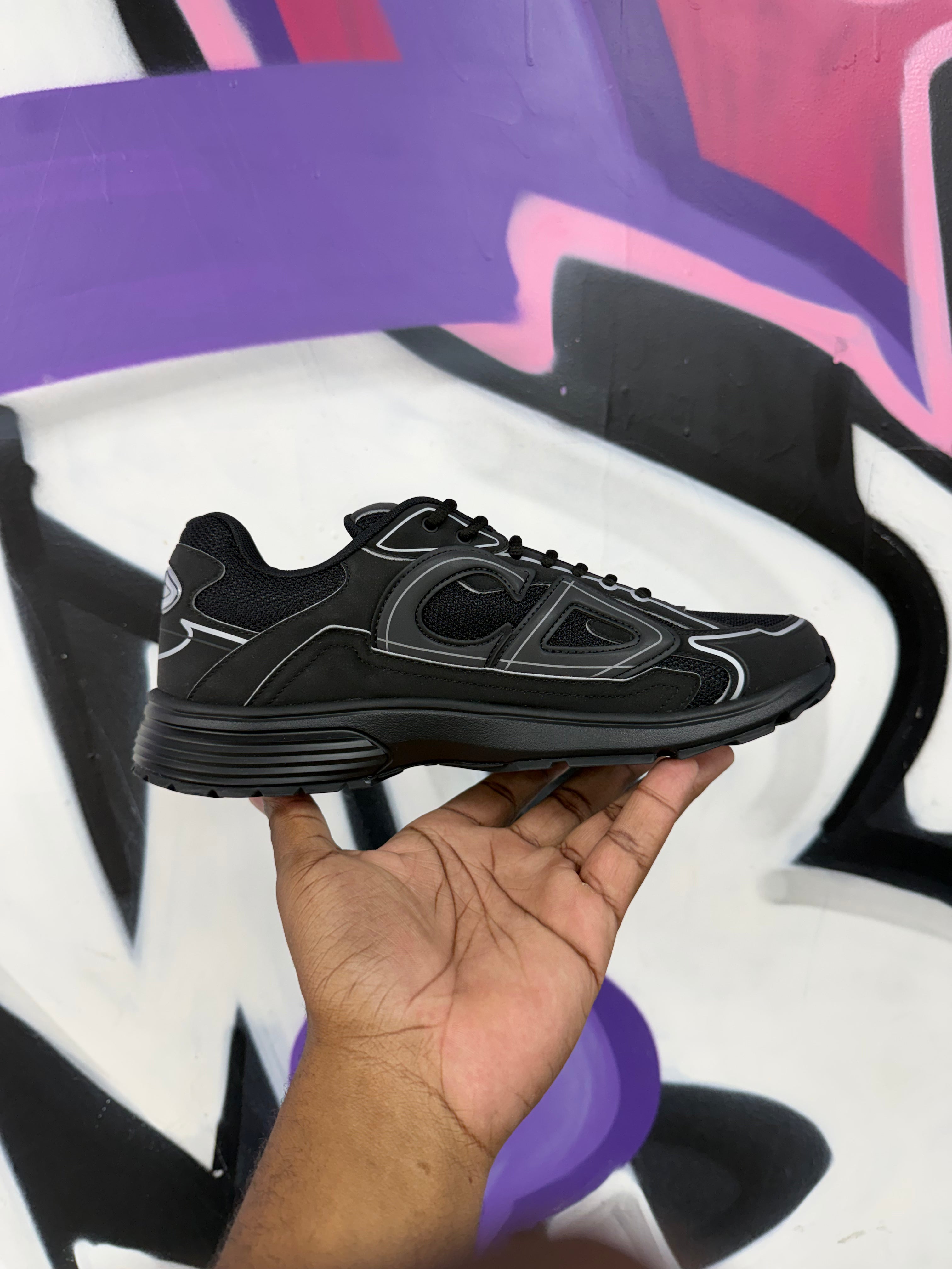 Dior Triple Black B30 Sneakers
