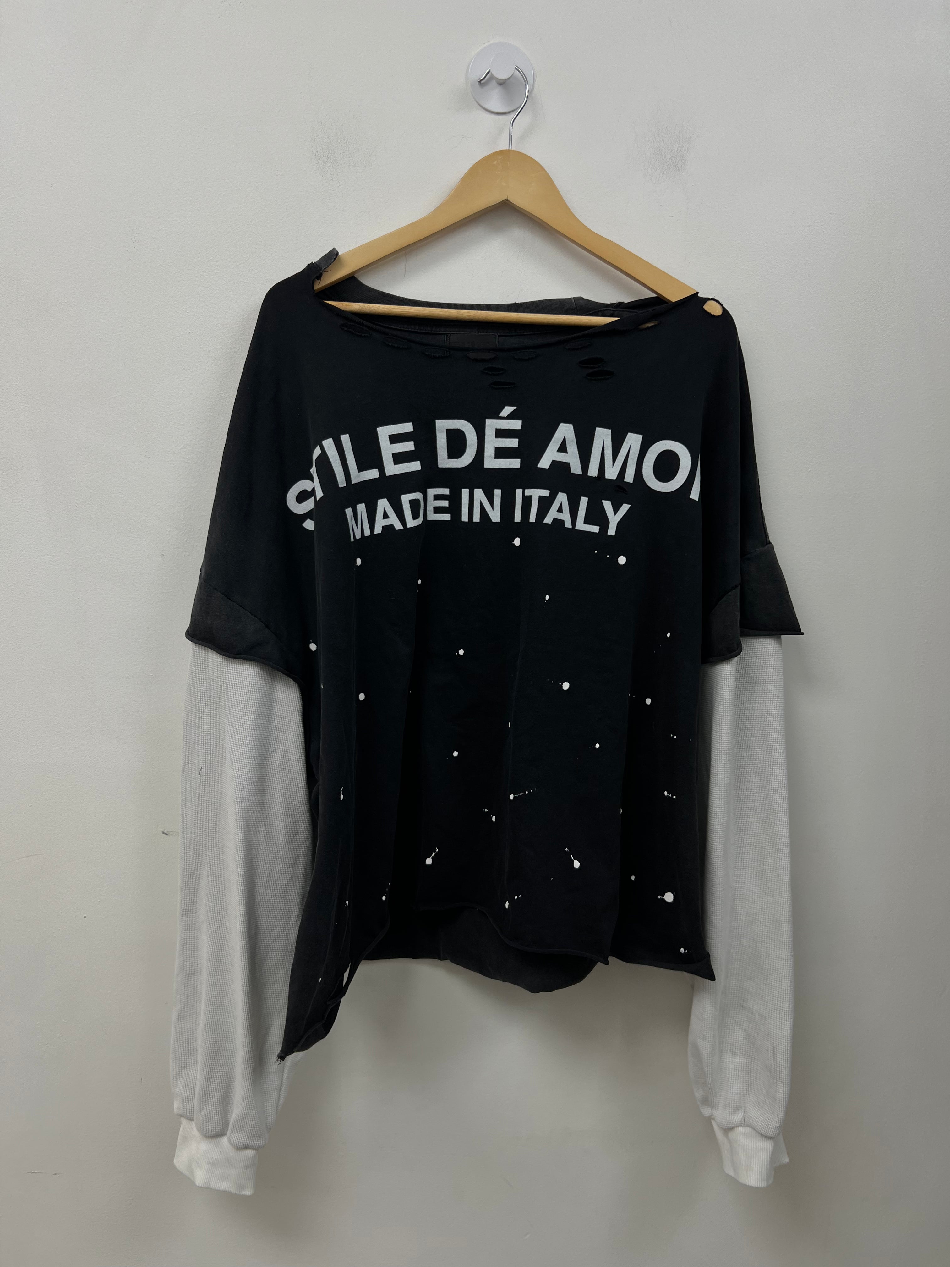Stile De Amor Black Thermal Long Sleeve