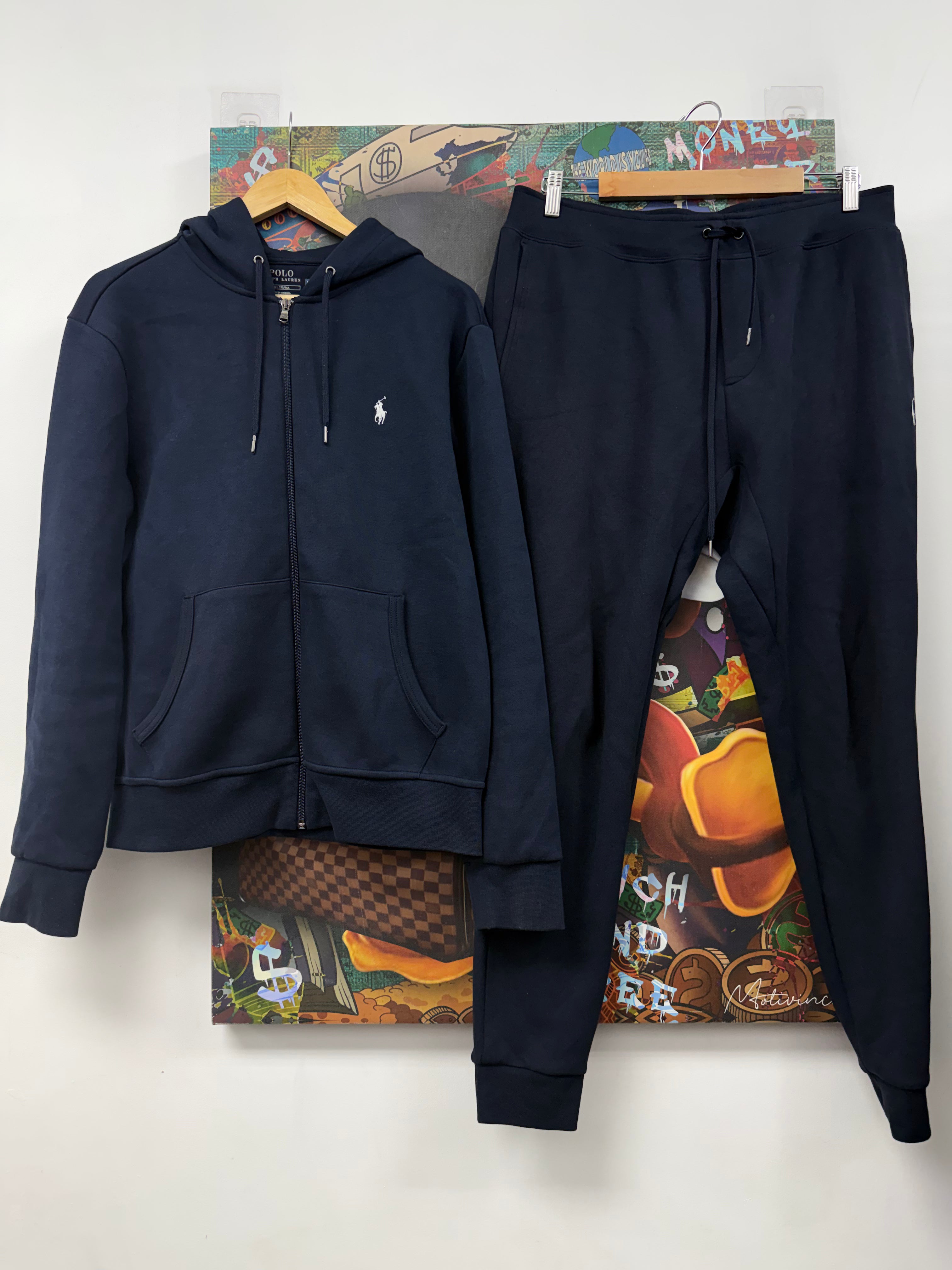 Polo Ralph Lauren Navy Tech Sweatsuit